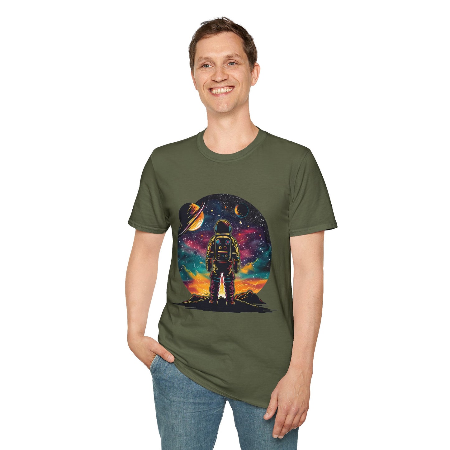 Gazing into the Universe Astronaut Adventure