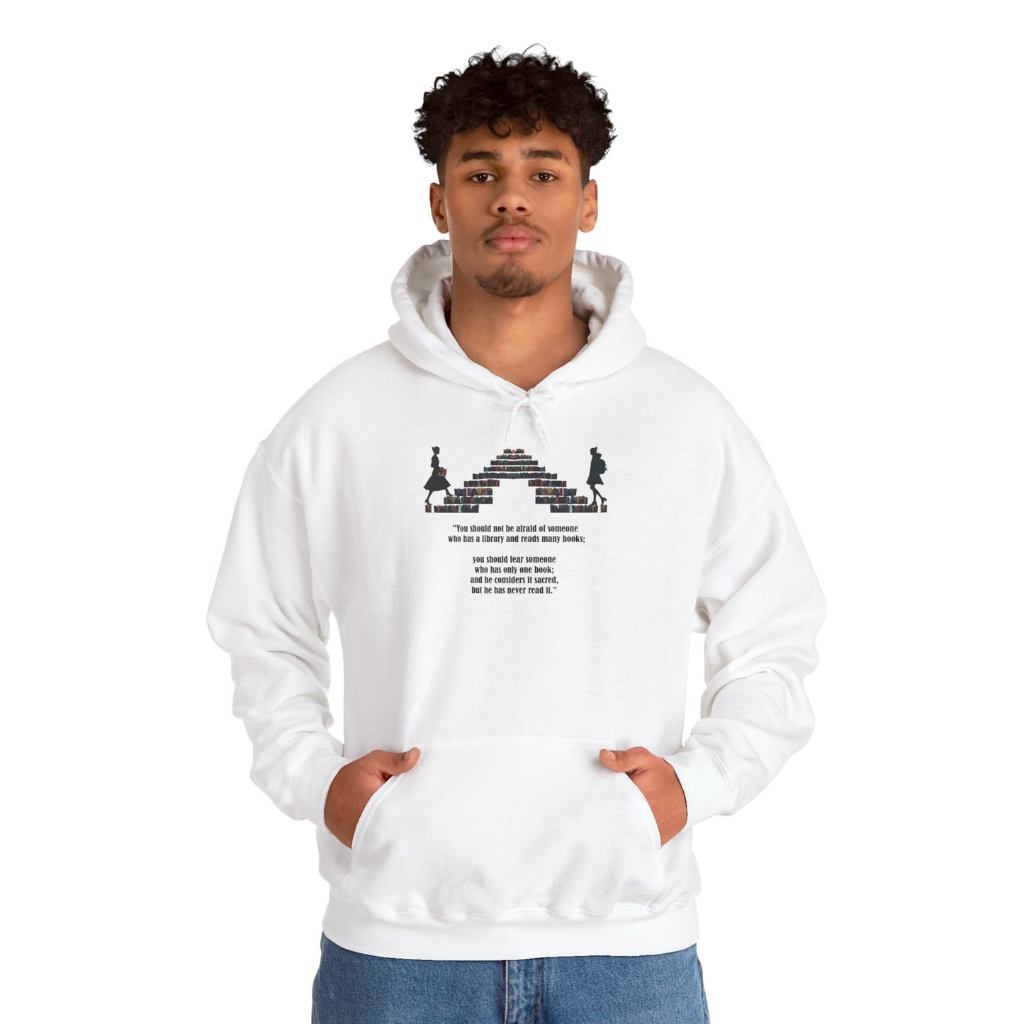 Fear of One Book Hooded Sweatshirt