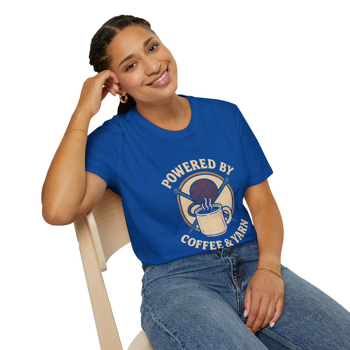 Powered by Coffee & Yarn T-Shirt