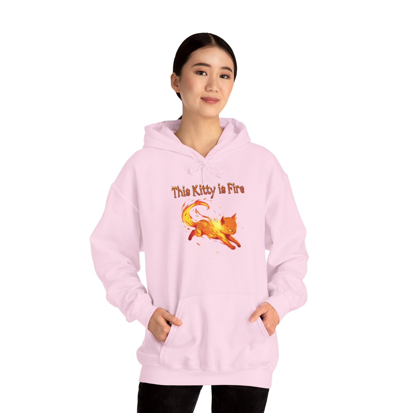 This Kitty is Fire Unisex Hoodie