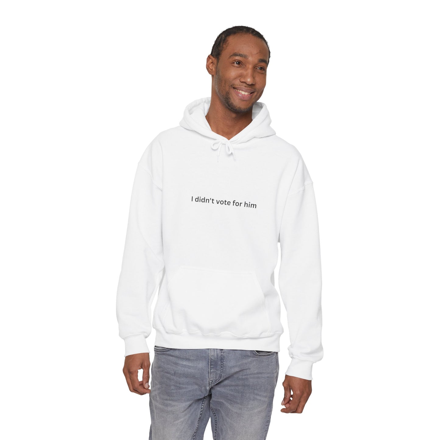 I Didn't Vote for Him Unisex Heavy Blend™ Hooded Sweatshirt