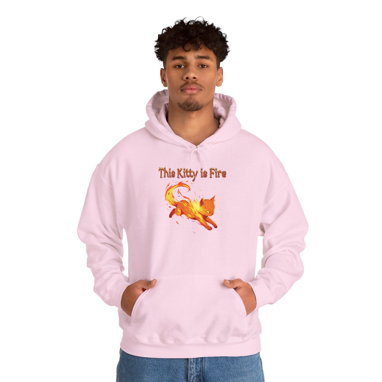 This Kitty is Fire Unisex Hoodie