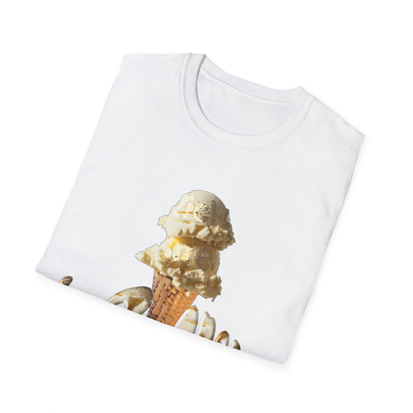 Lick Me Till Ice Cream Lover Unisex Softstyle T-Shirt