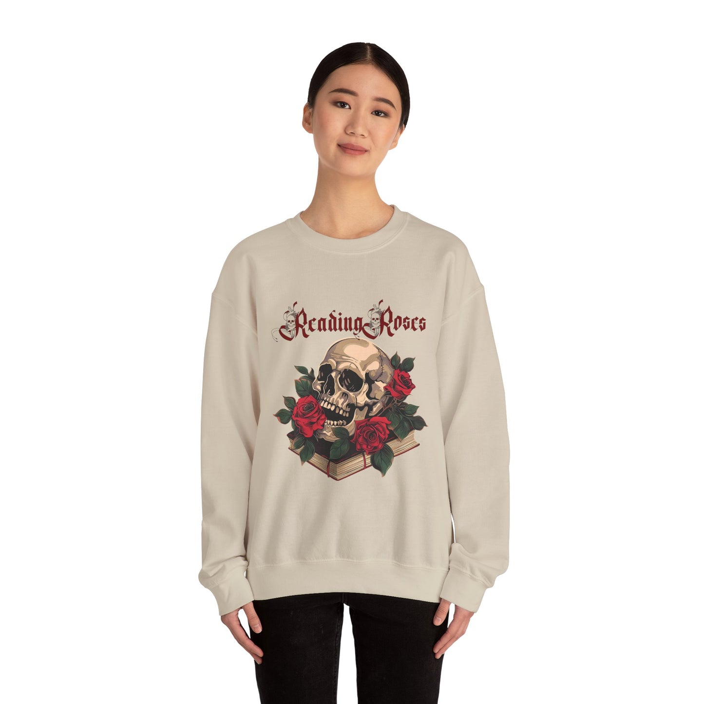 Reading Roses Crewneck Sweatshirt RdLtr