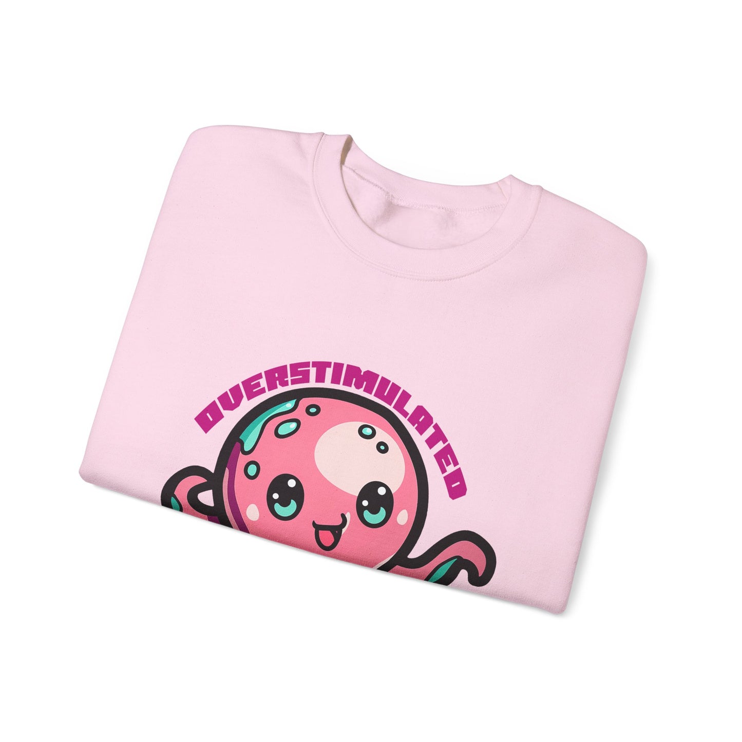 Overstimulated Octopus Graphic Sweatshirt