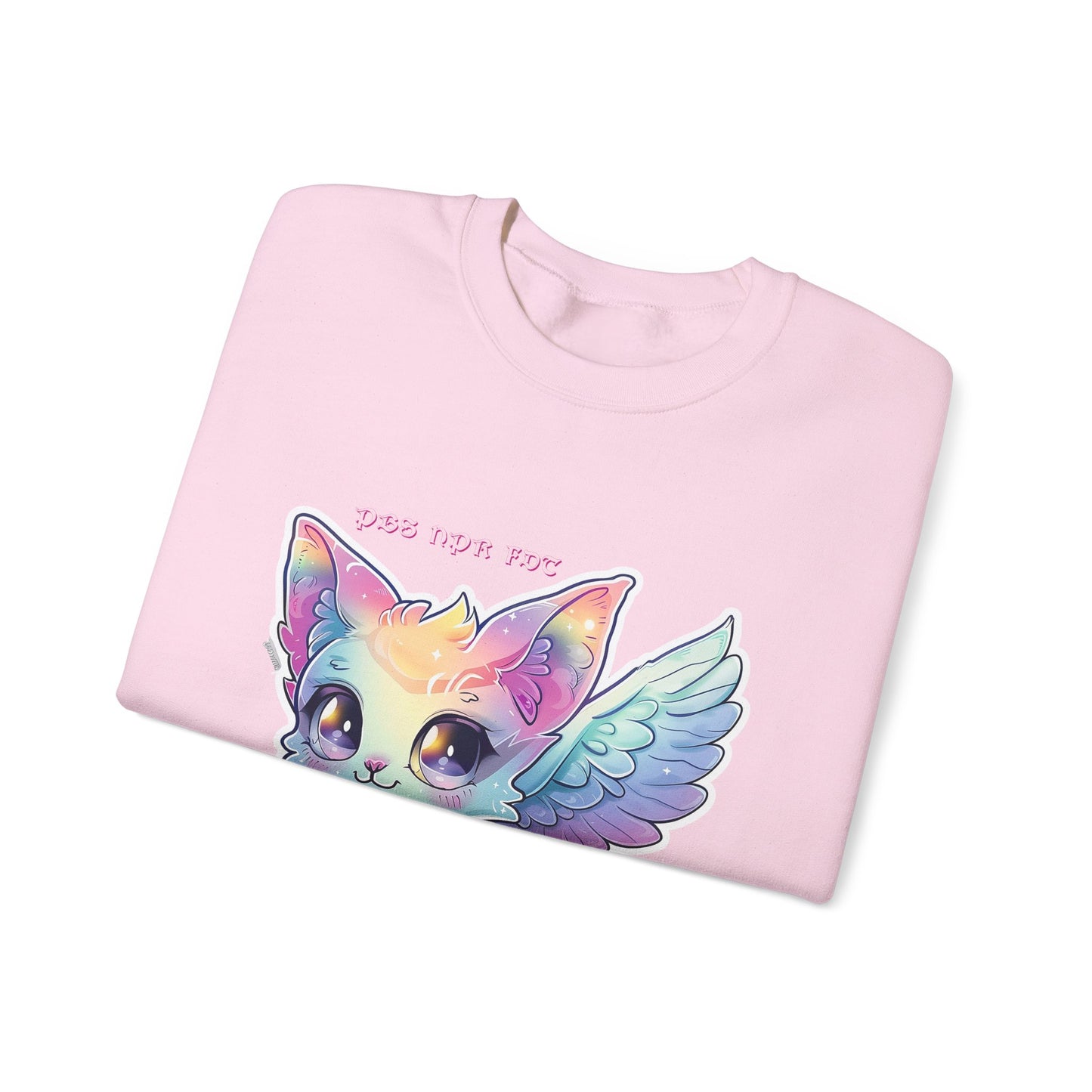 PBS NPR FDT Fantasy Cat Crewneck Sweatshirt