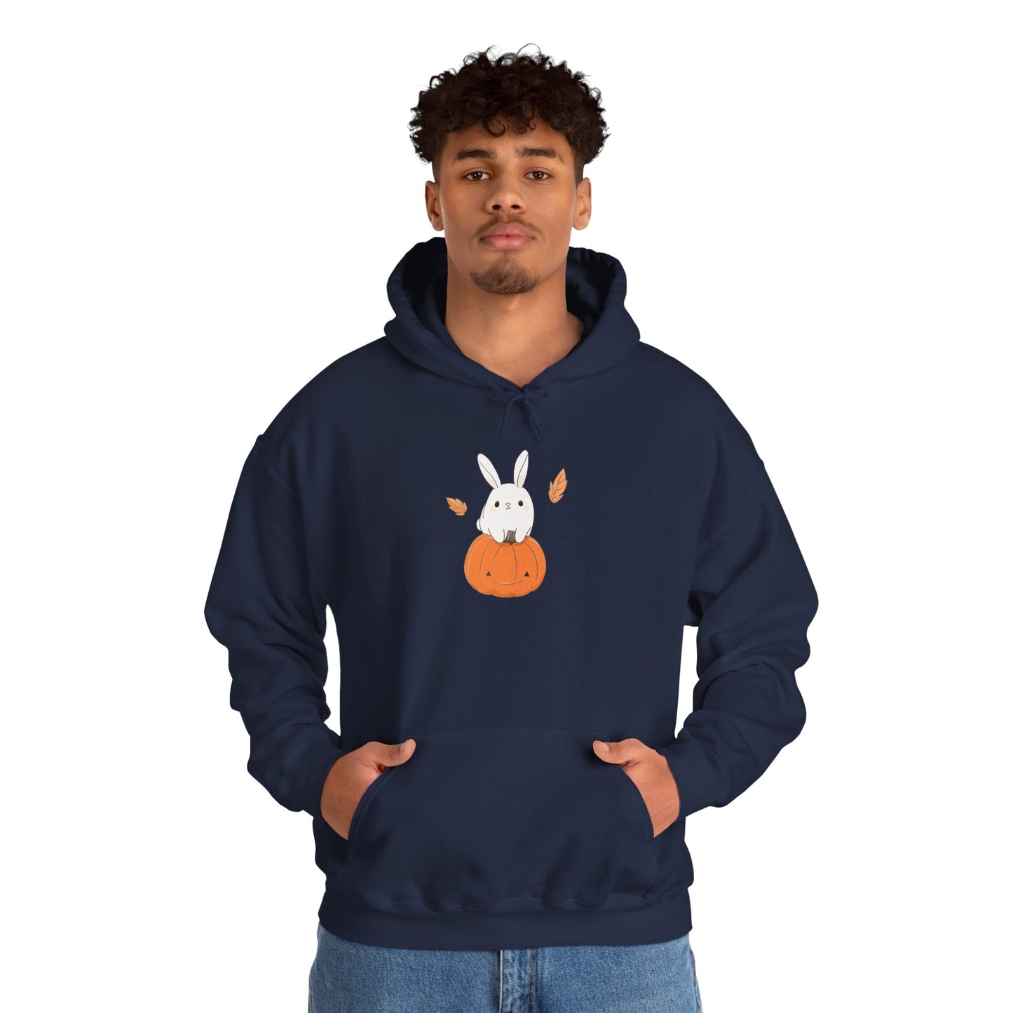 Cute Bunny Pumpkin Hoodie