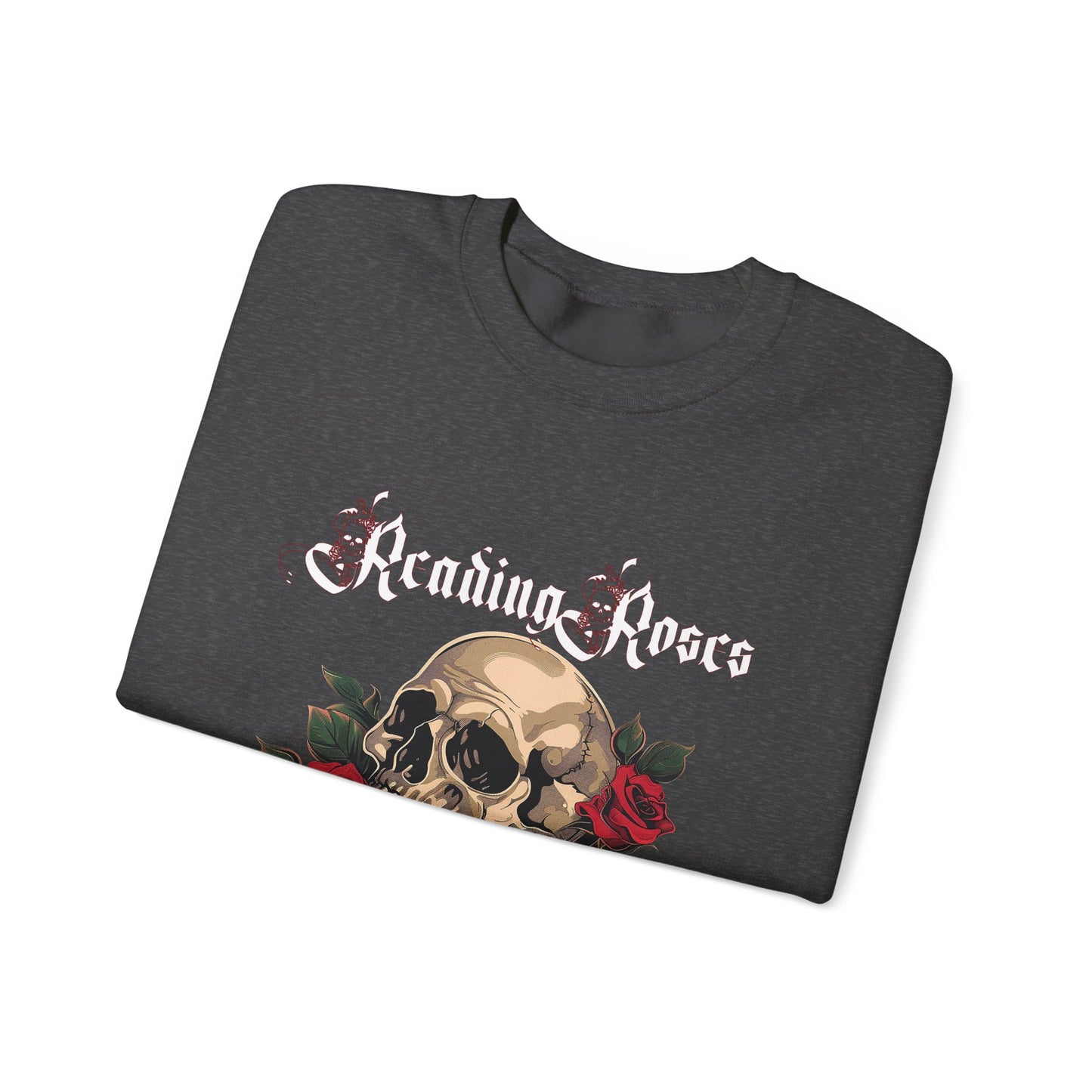Reading Roses Crewneck Sweatshirt WtLtr