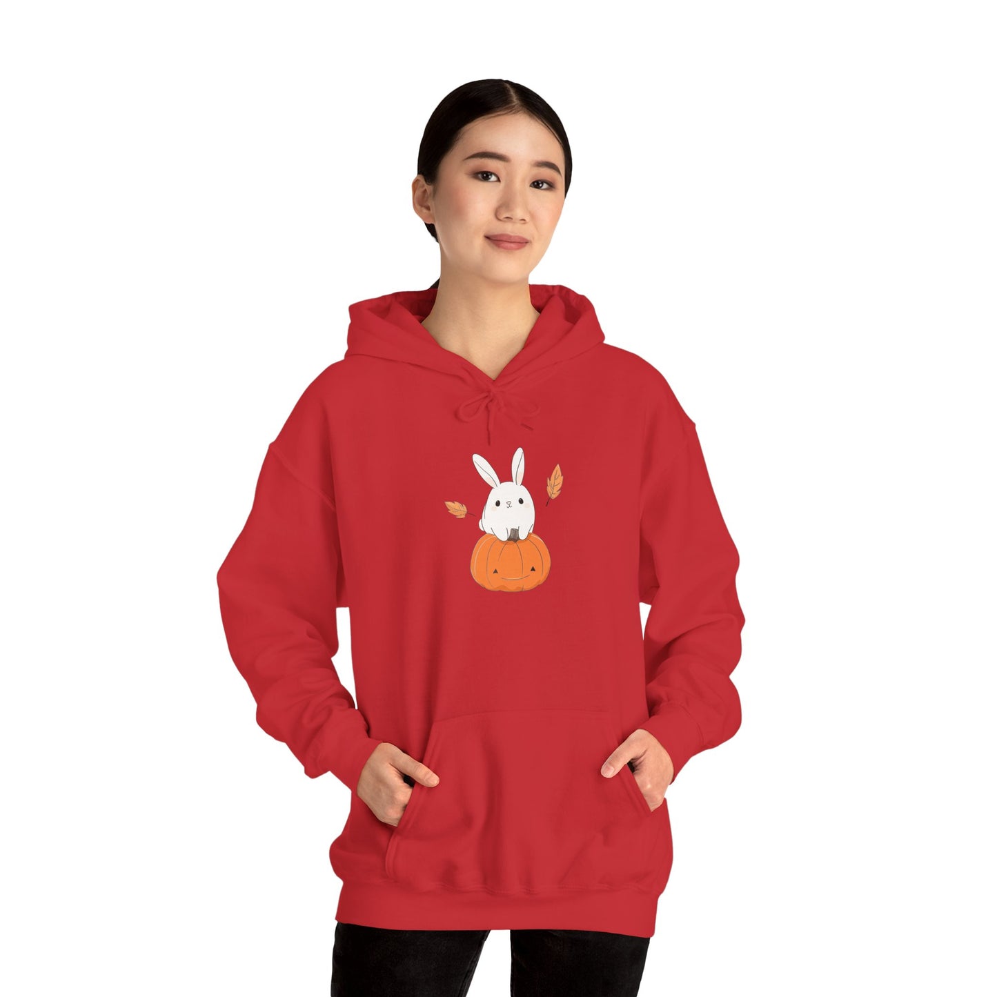 Cute Bunny Pumpkin Hoodie