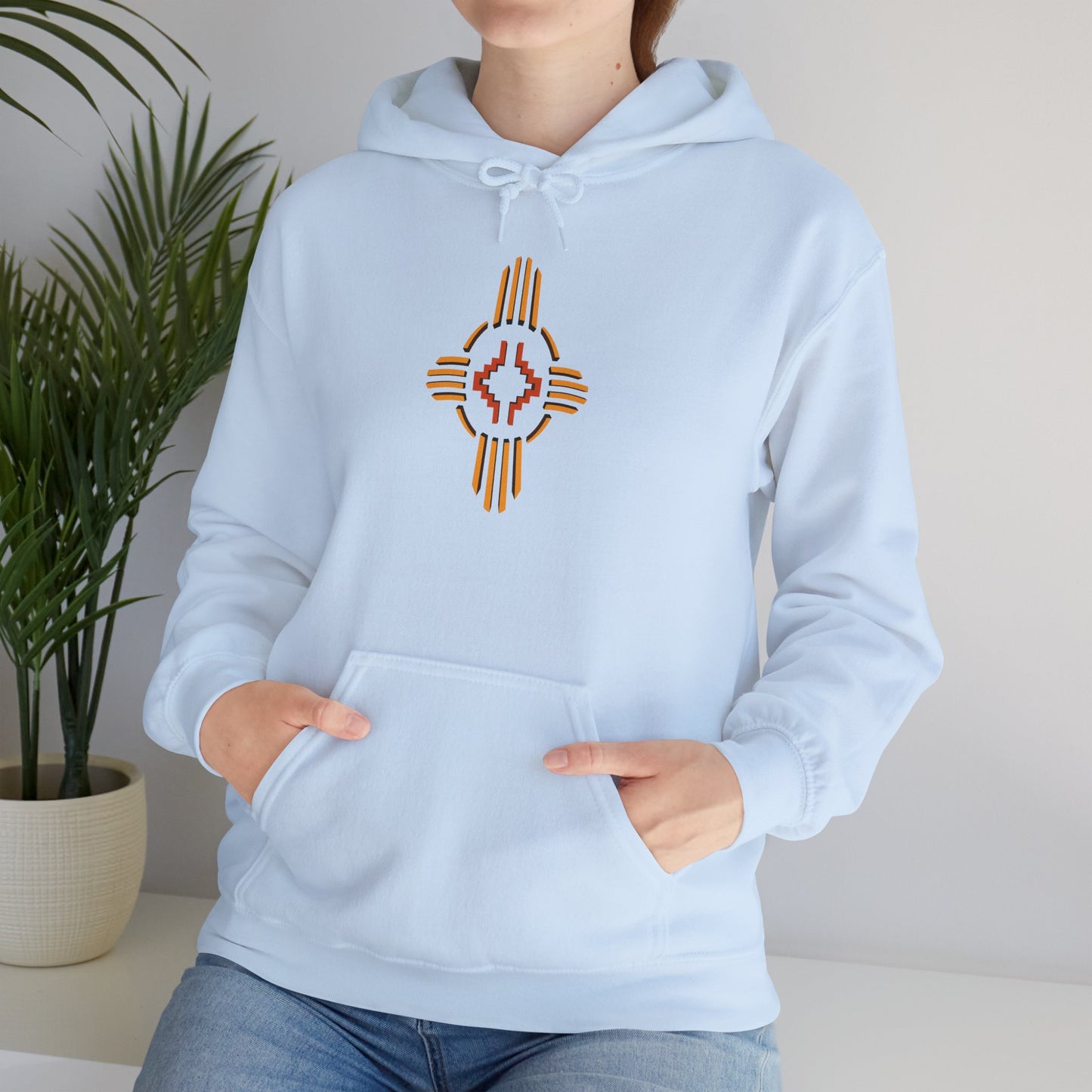 New Mexico Zia Symbol Unisex Hoodie