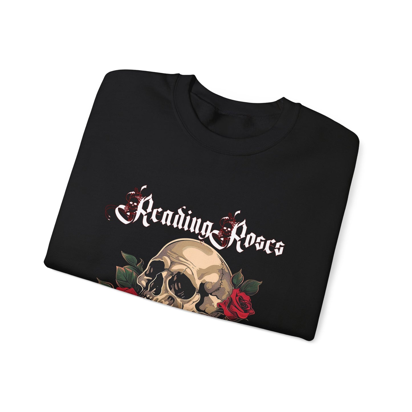 Reading Roses Crewneck Sweatshirt WtLtr