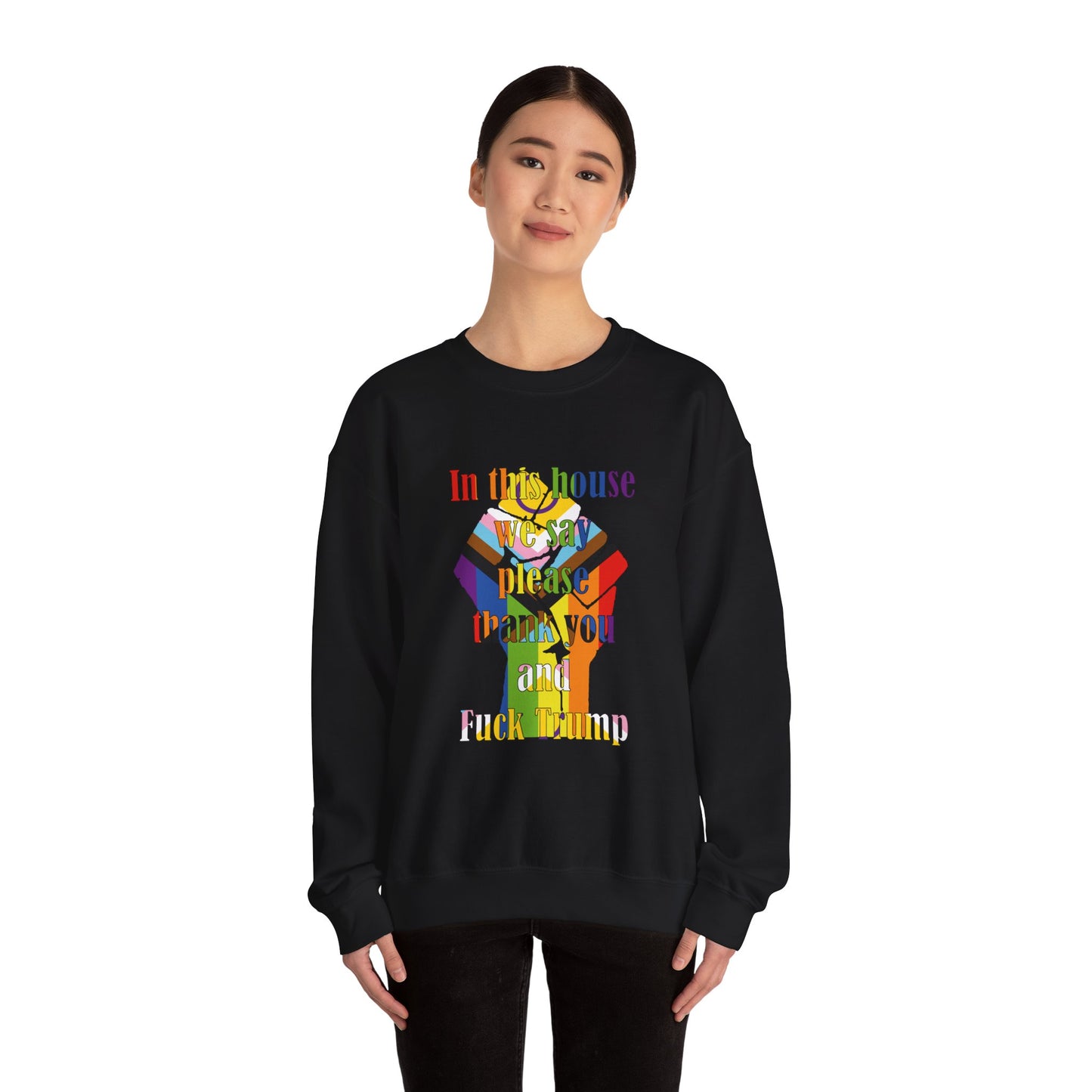 In This House Crewneck Sweatshirt