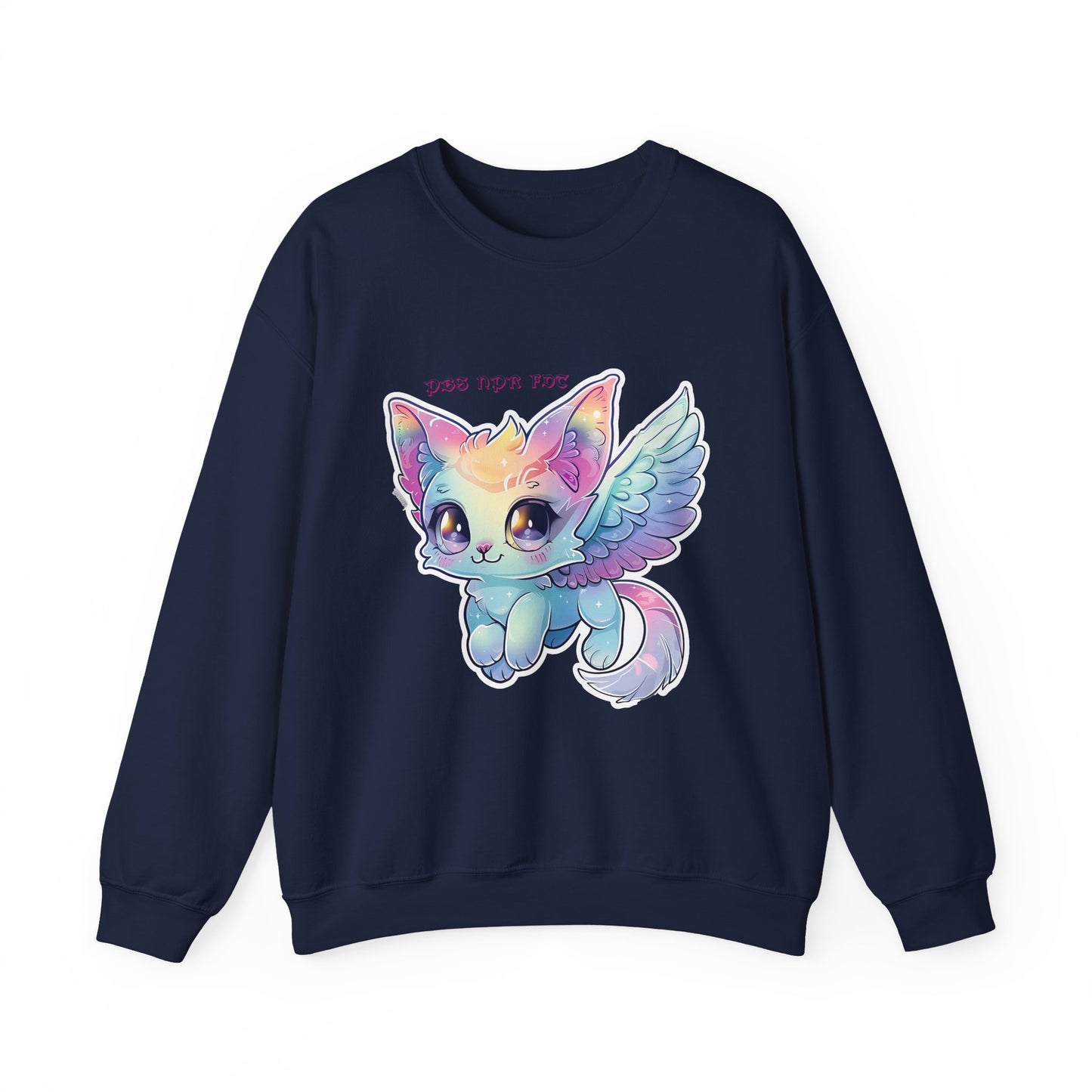 PBS NPR FDT Fantasy Cat Crewneck Sweatshirt