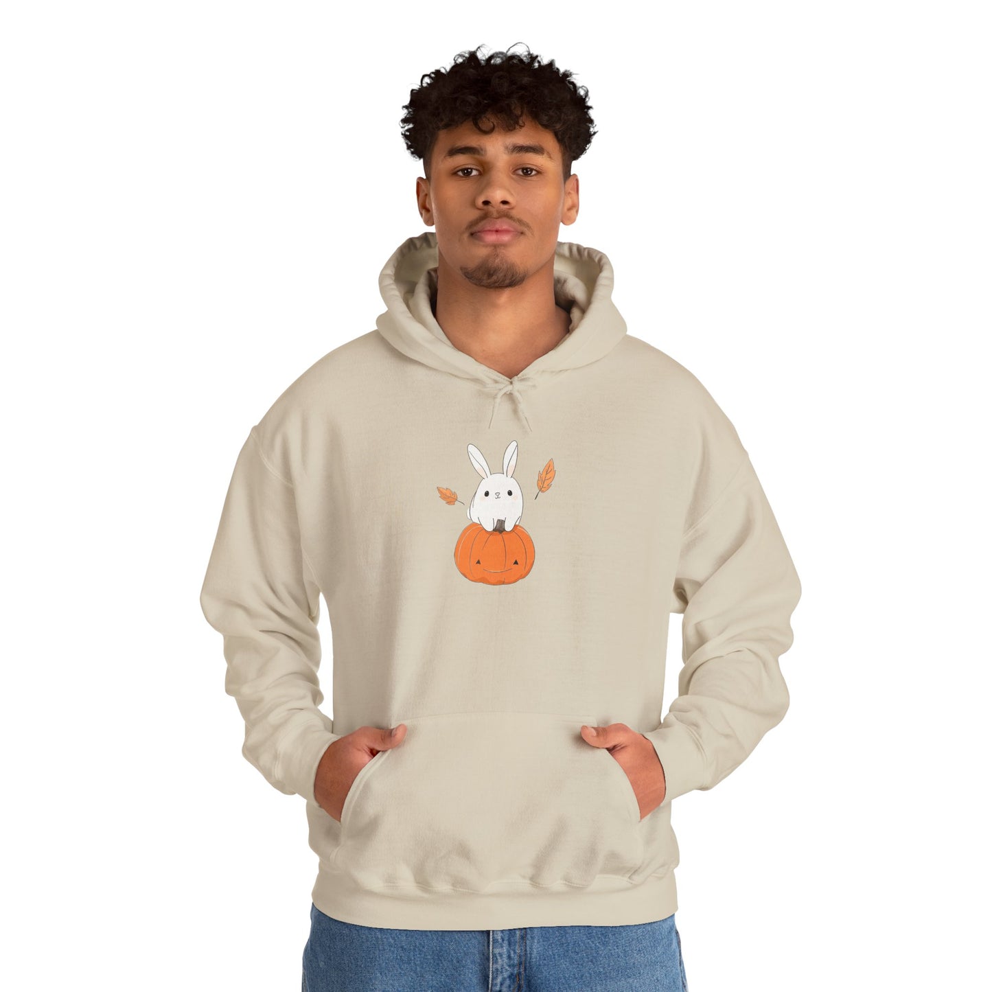 Cute Bunny Pumpkin Hoodie