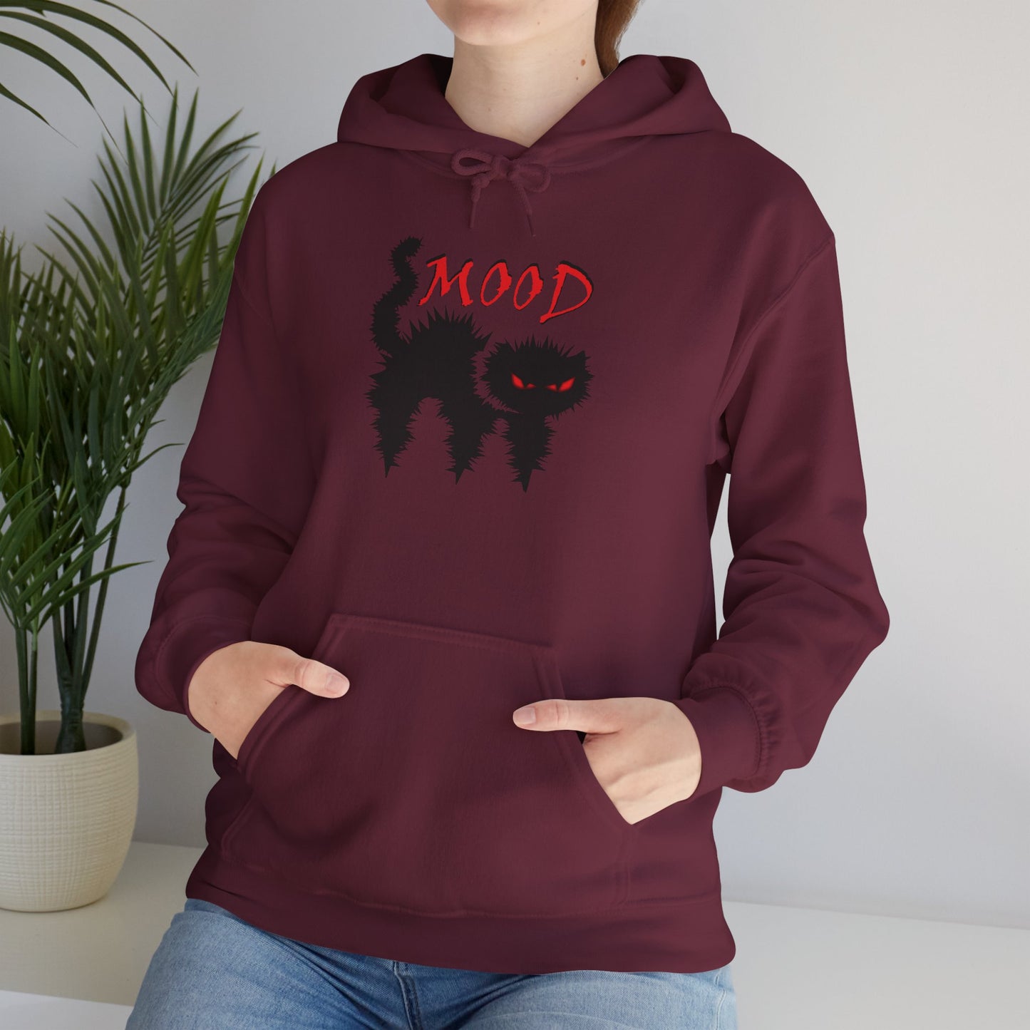 Mood Cat Unisex Heavy Blend Hoodie