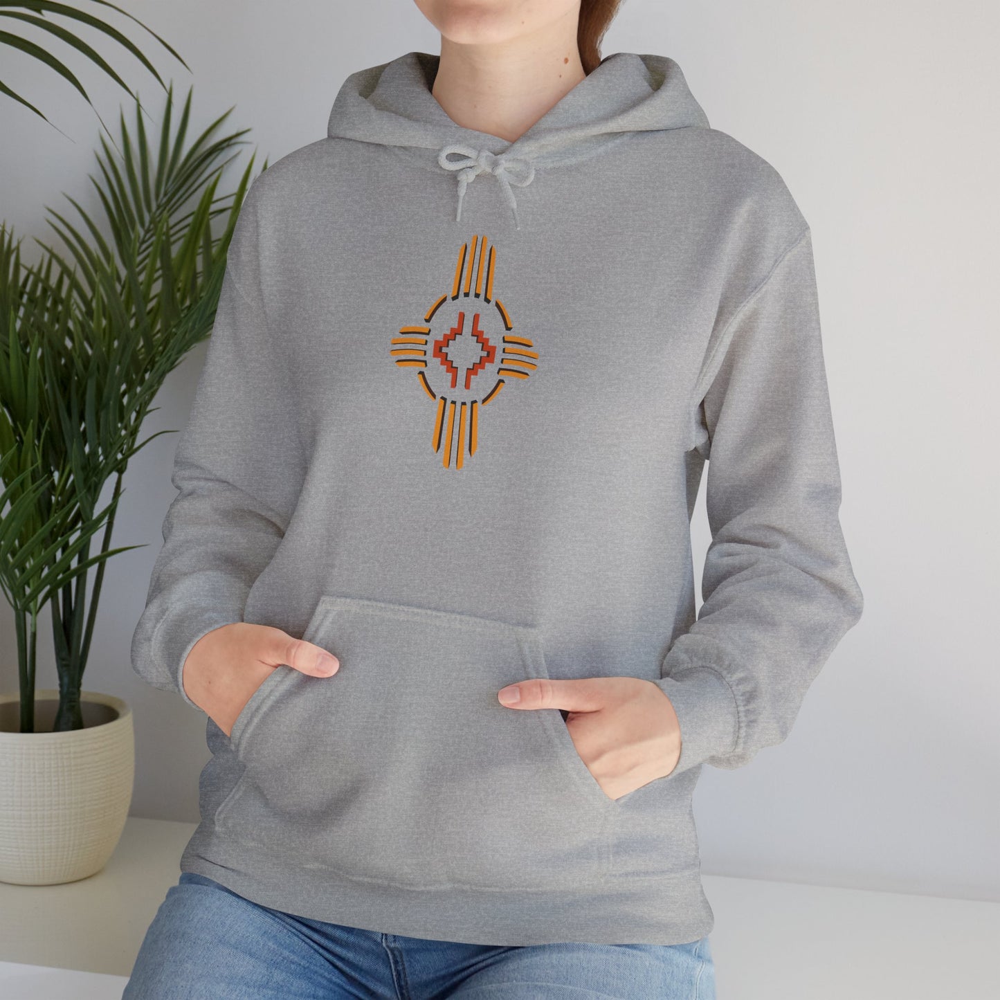 New Mexico Zia Symbol Unisex Hoodie