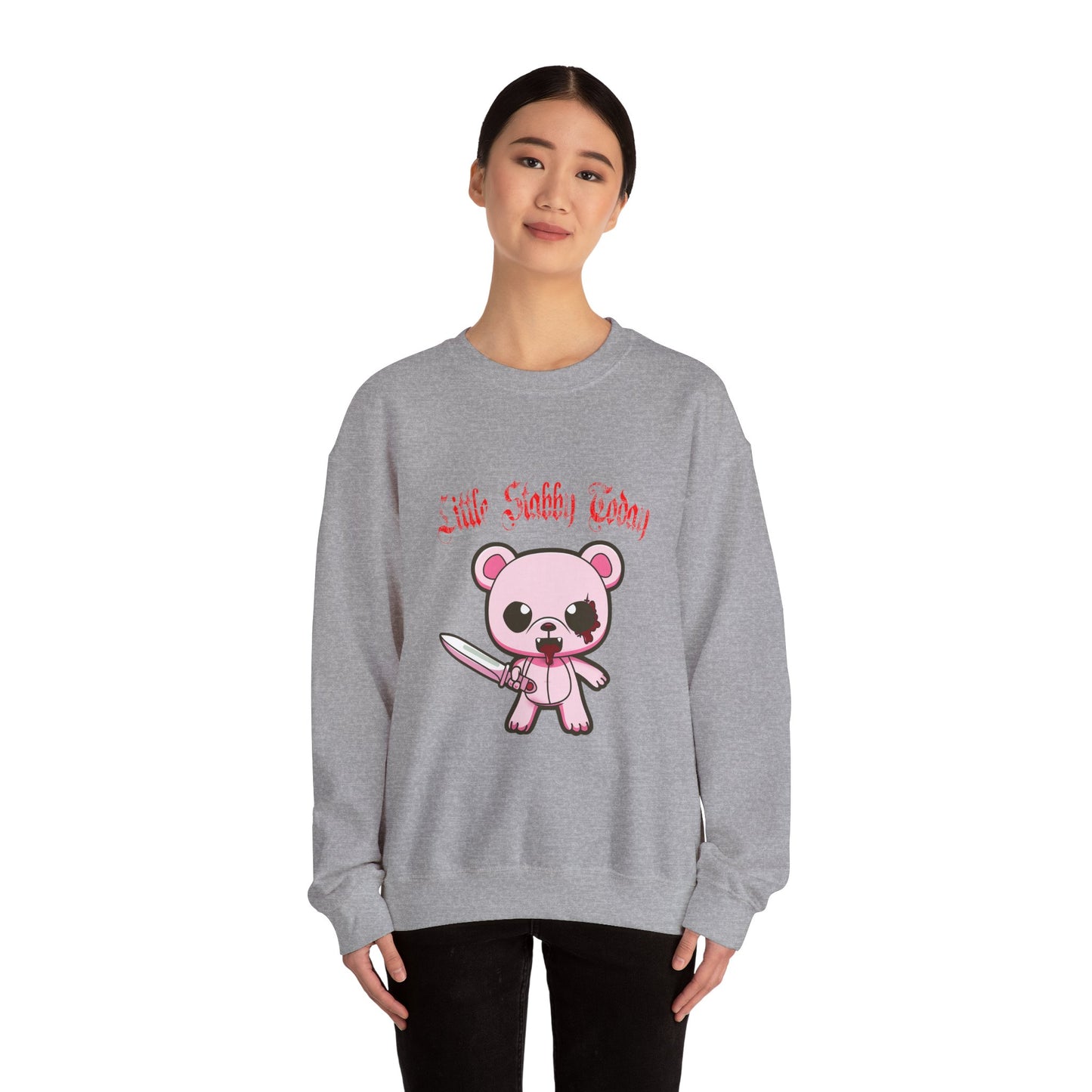 Little Stabby Today Bear Sweatshirt