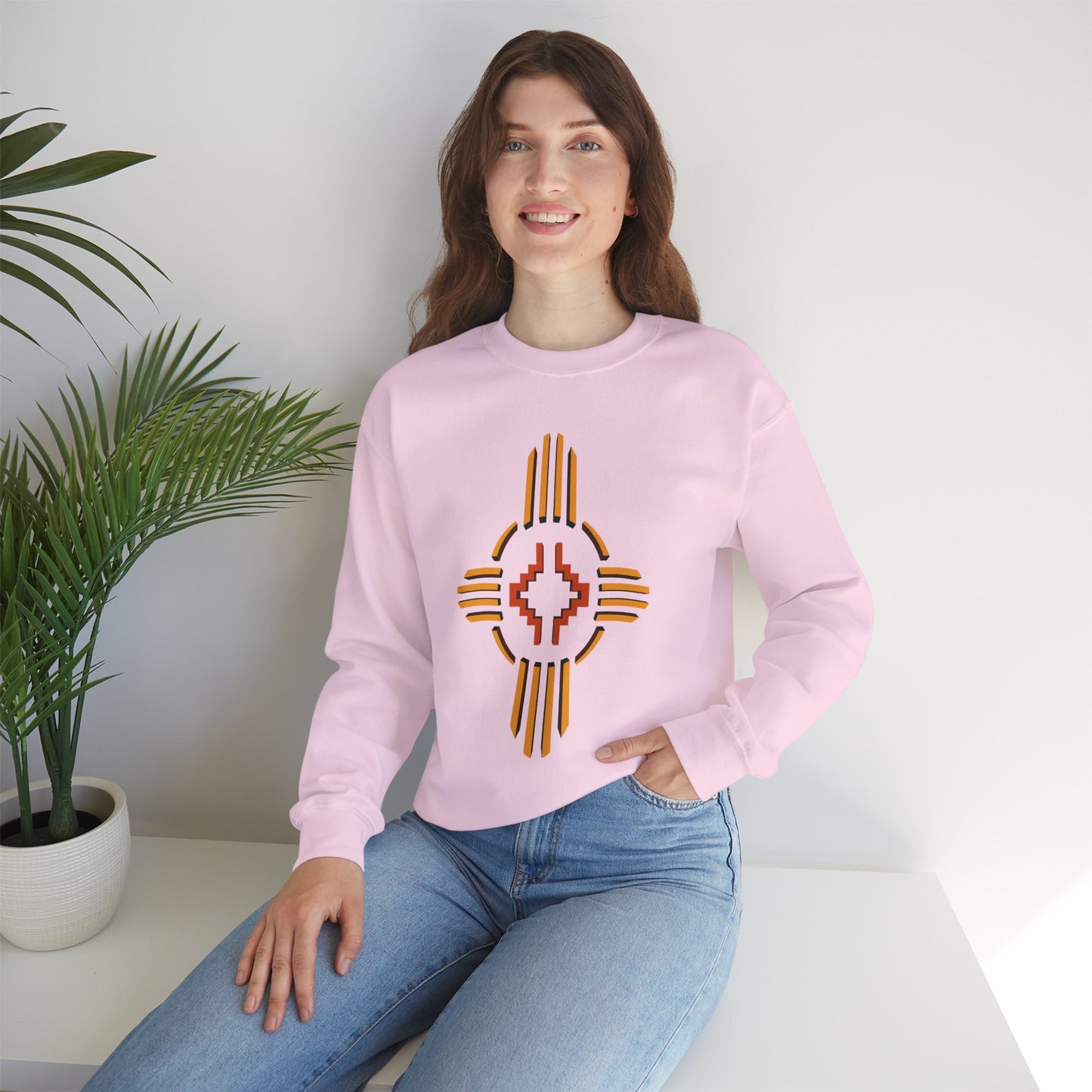New Mexico Zia Unisex Crewneck Sweatshirt