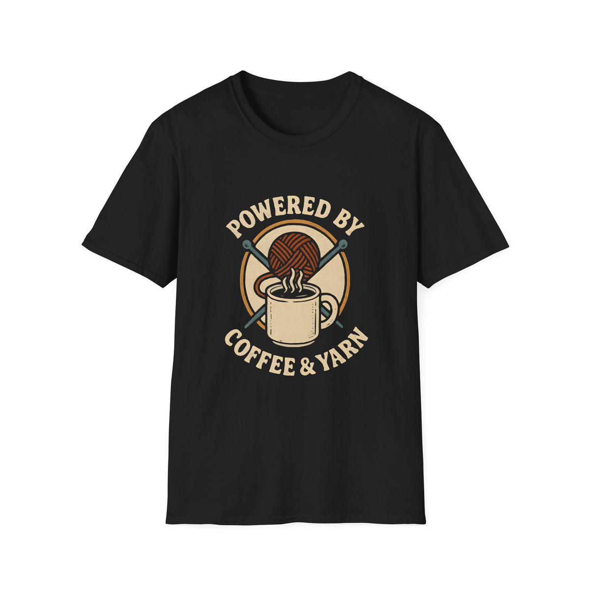 Powered by Coffee & Yarn T-Shirt
