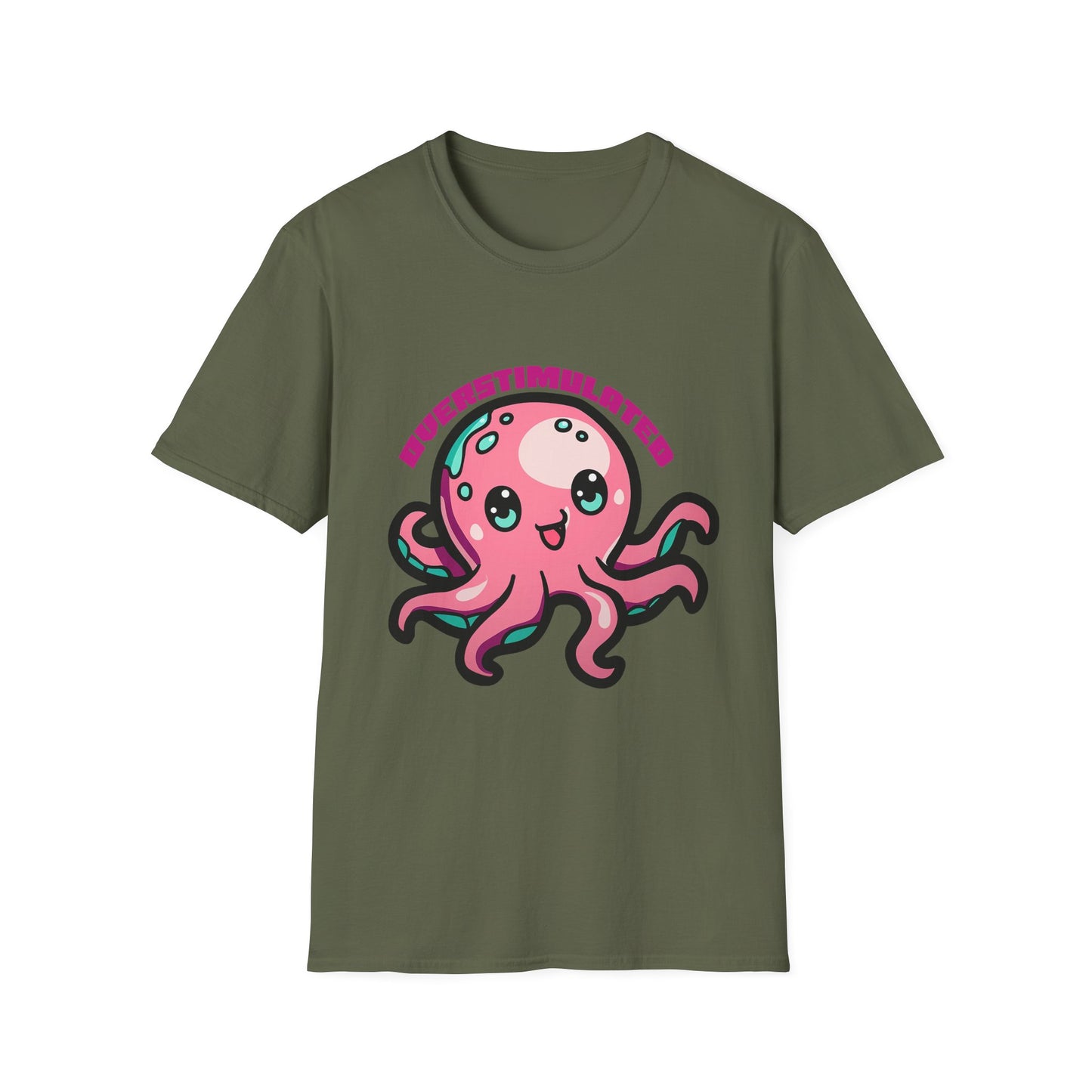 Overstimulated Octopus T-Shirt