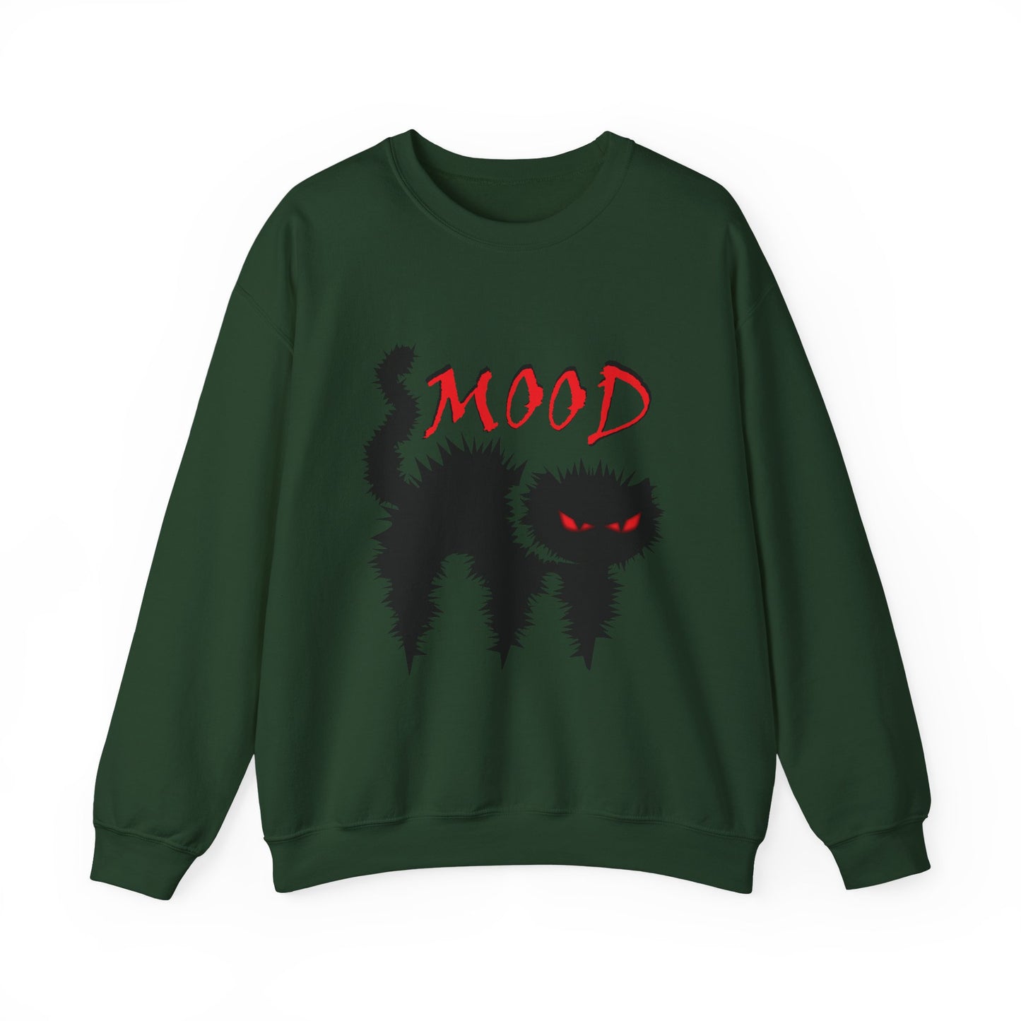 Mood Cat Unisex Crewneck Sweatshirt