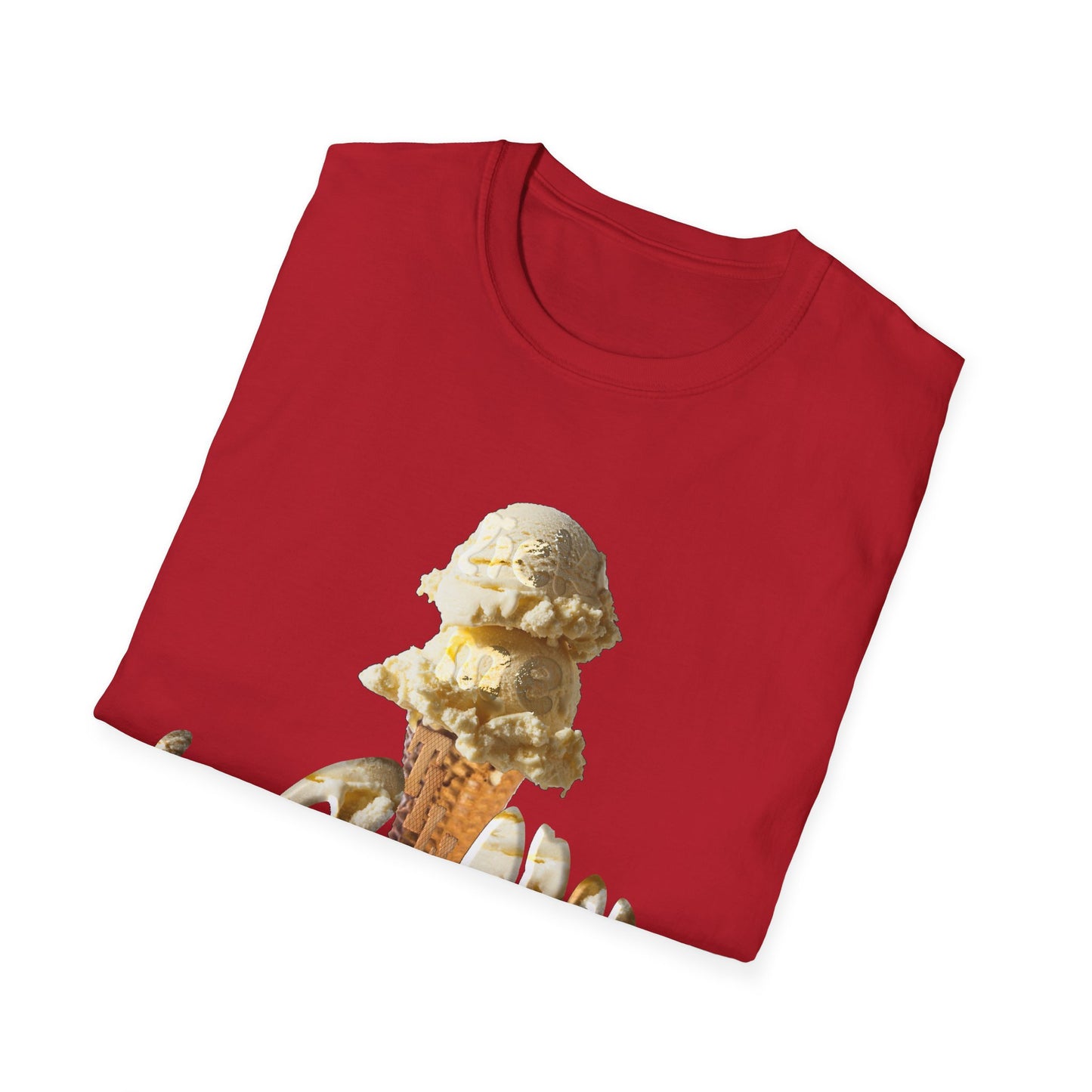 Lick Me Till Ice Cream Lover Unisex Softstyle T-Shirt