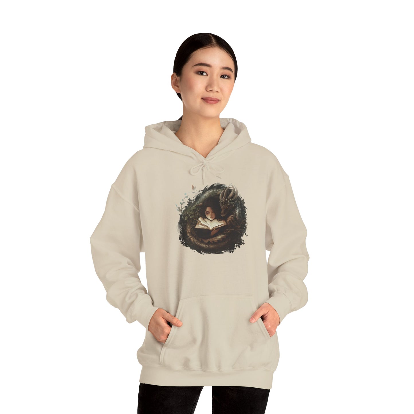 Creature Comforts Fantasy Dragon Hooded Sweatshirt