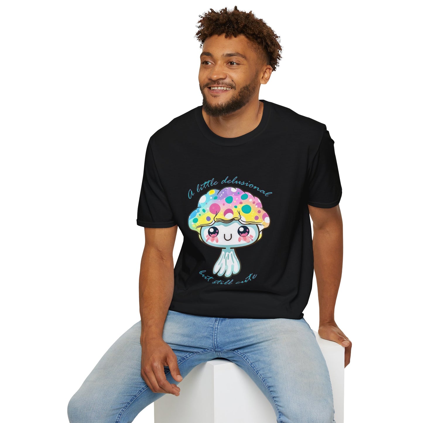 Little Delusional but Still Cute Jellyfish Graphic T-Shirt - A Little Delusional