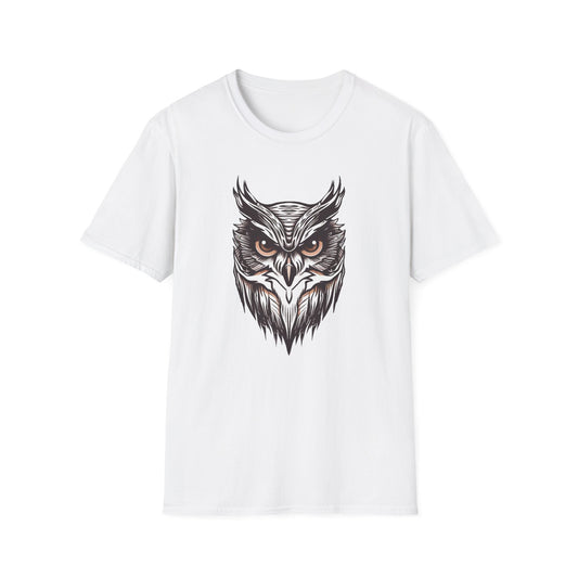 Tan and Black Owl T-Shirt