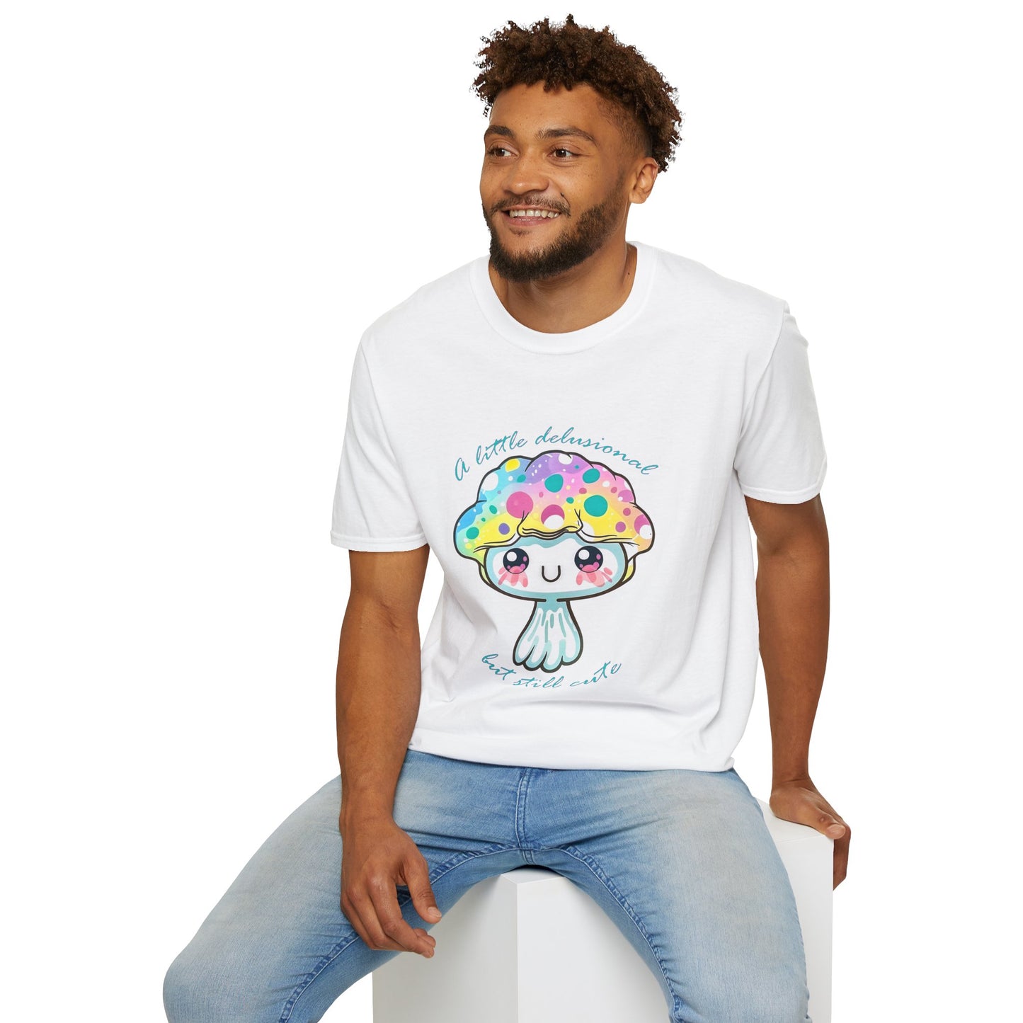 Little Delusional but Still Cute Jellyfish Graphic T-Shirt - A Little Delusional