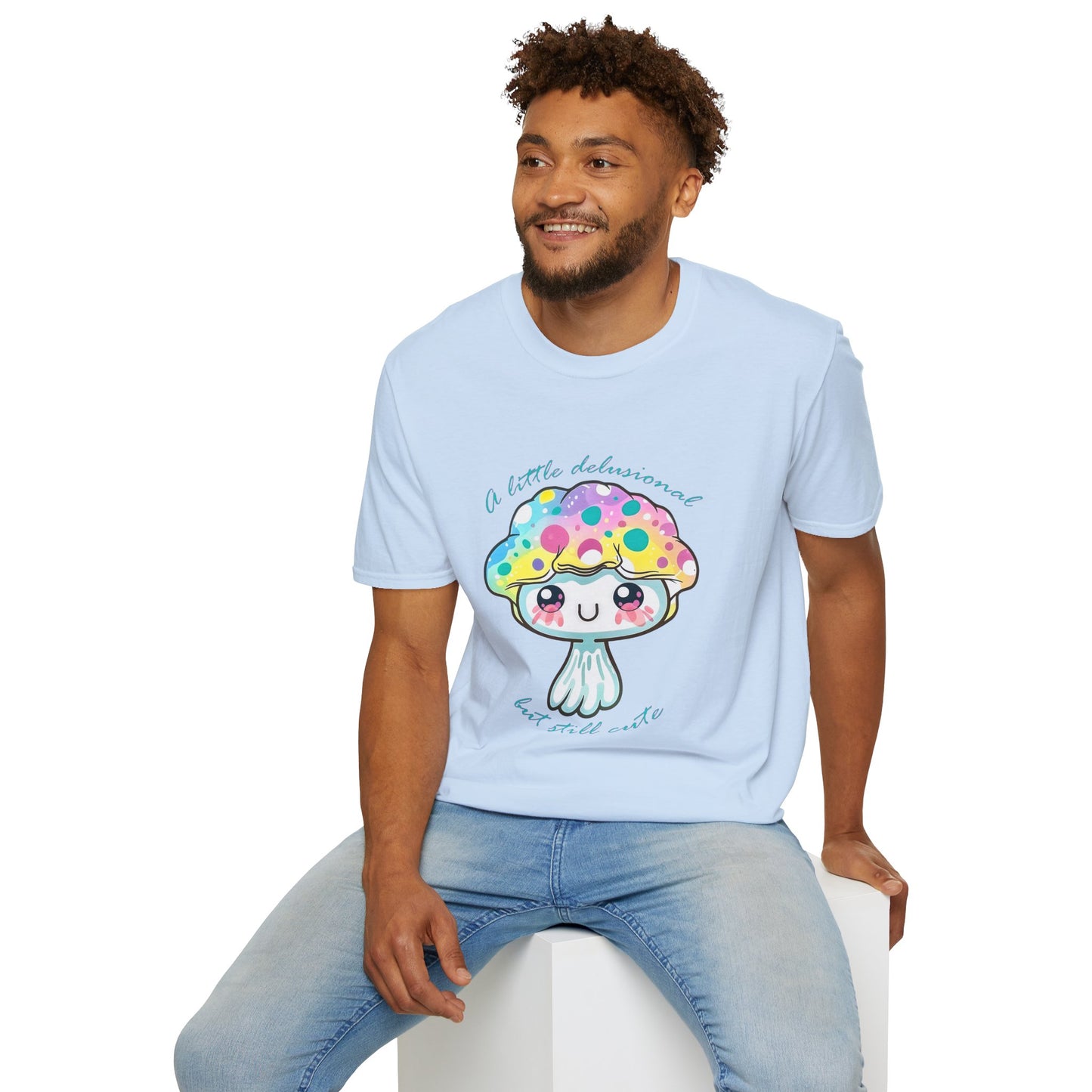 Little Delusional but Still Cute Jellyfish Graphic T-Shirt - A Little Delusional