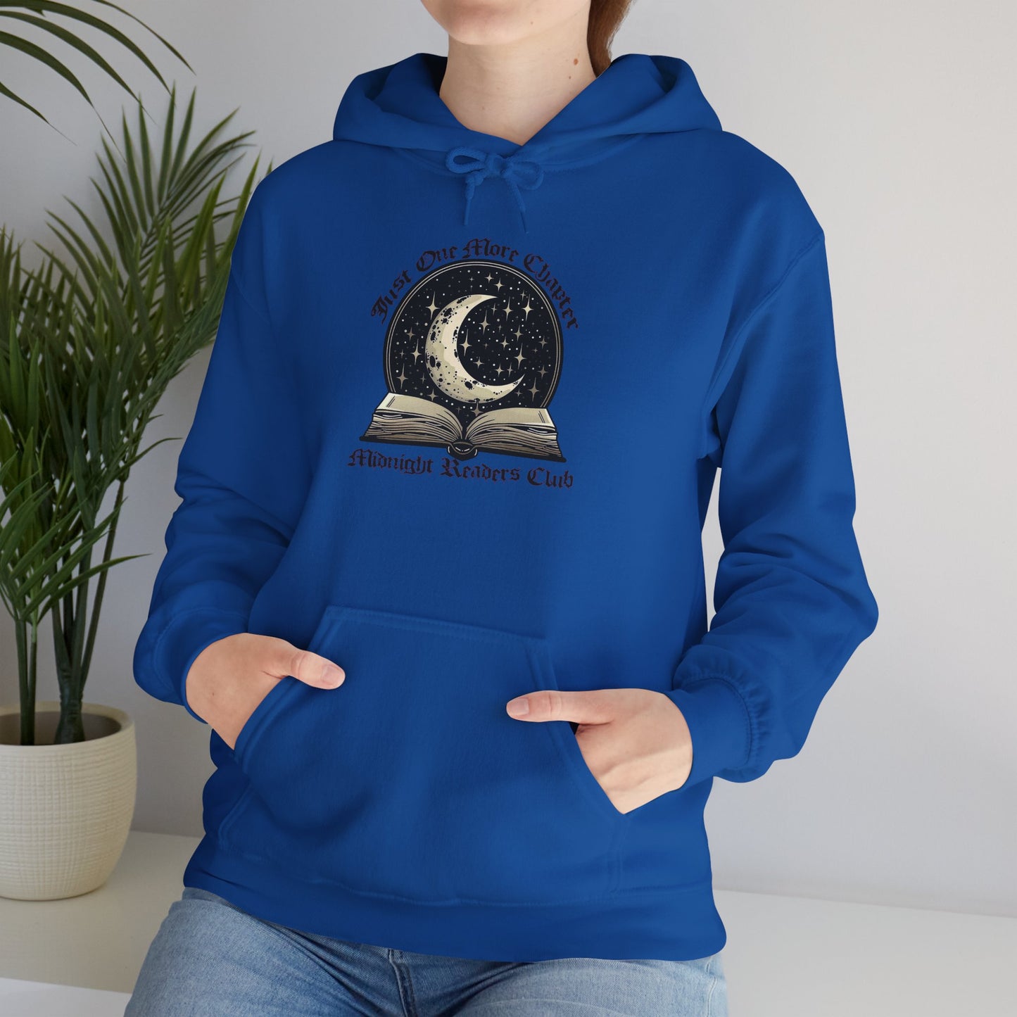 Just One More Chapter - Midnight Readers Club Hoodie for Book Lovers