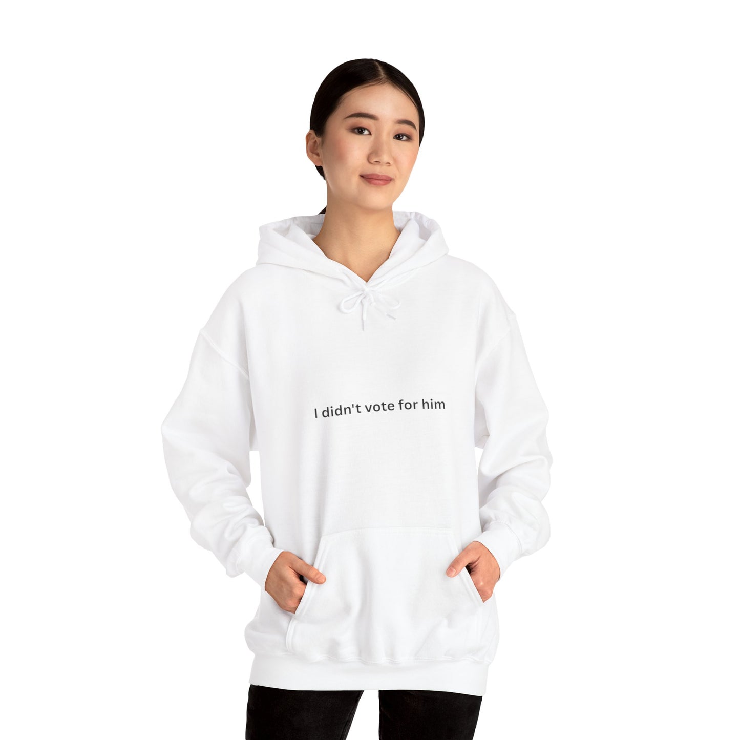 I Didn't Vote for Him Unisex Heavy Blend™ Hooded Sweatshirt