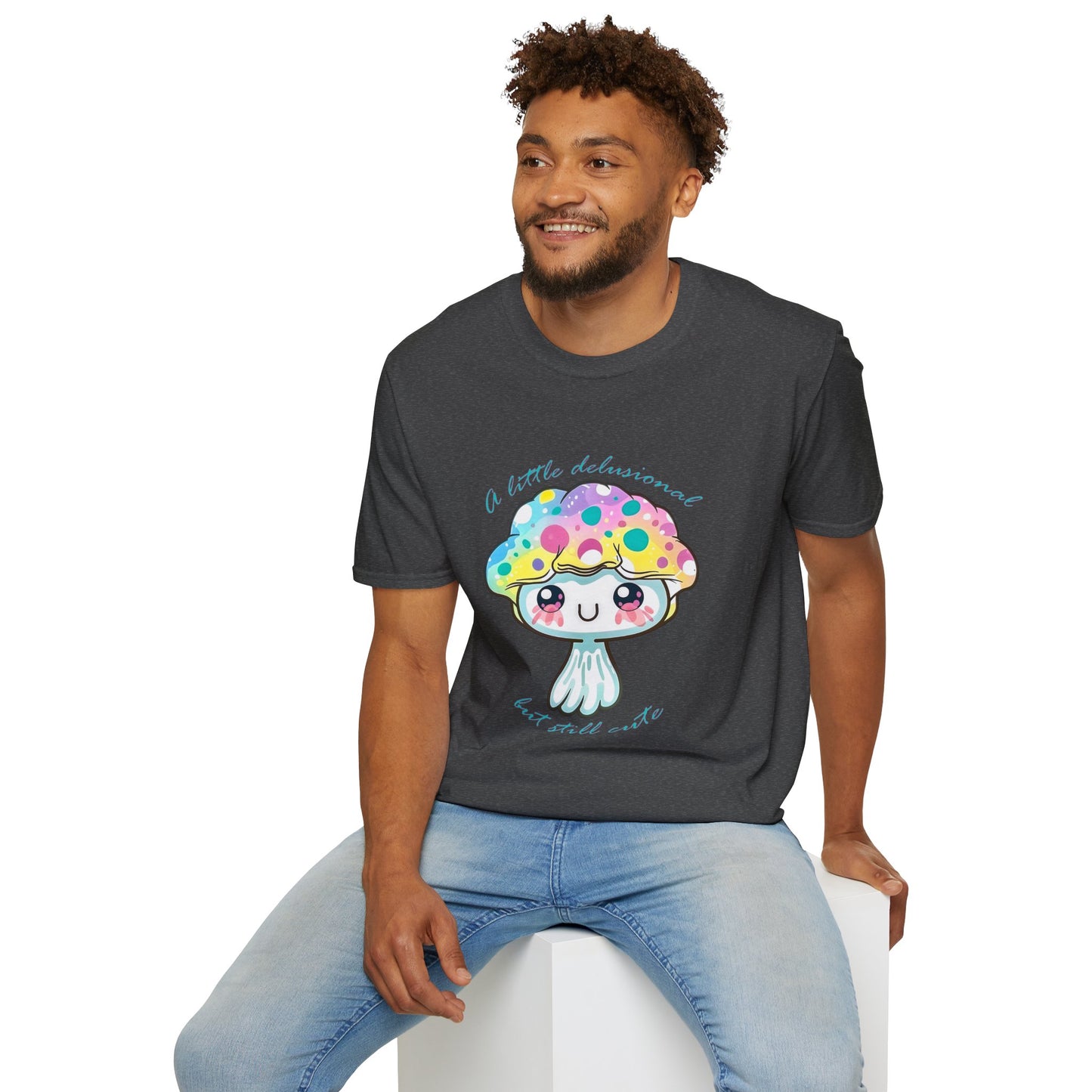Little Delusional but Still Cute Jellyfish Graphic T-Shirt - A Little Delusional
