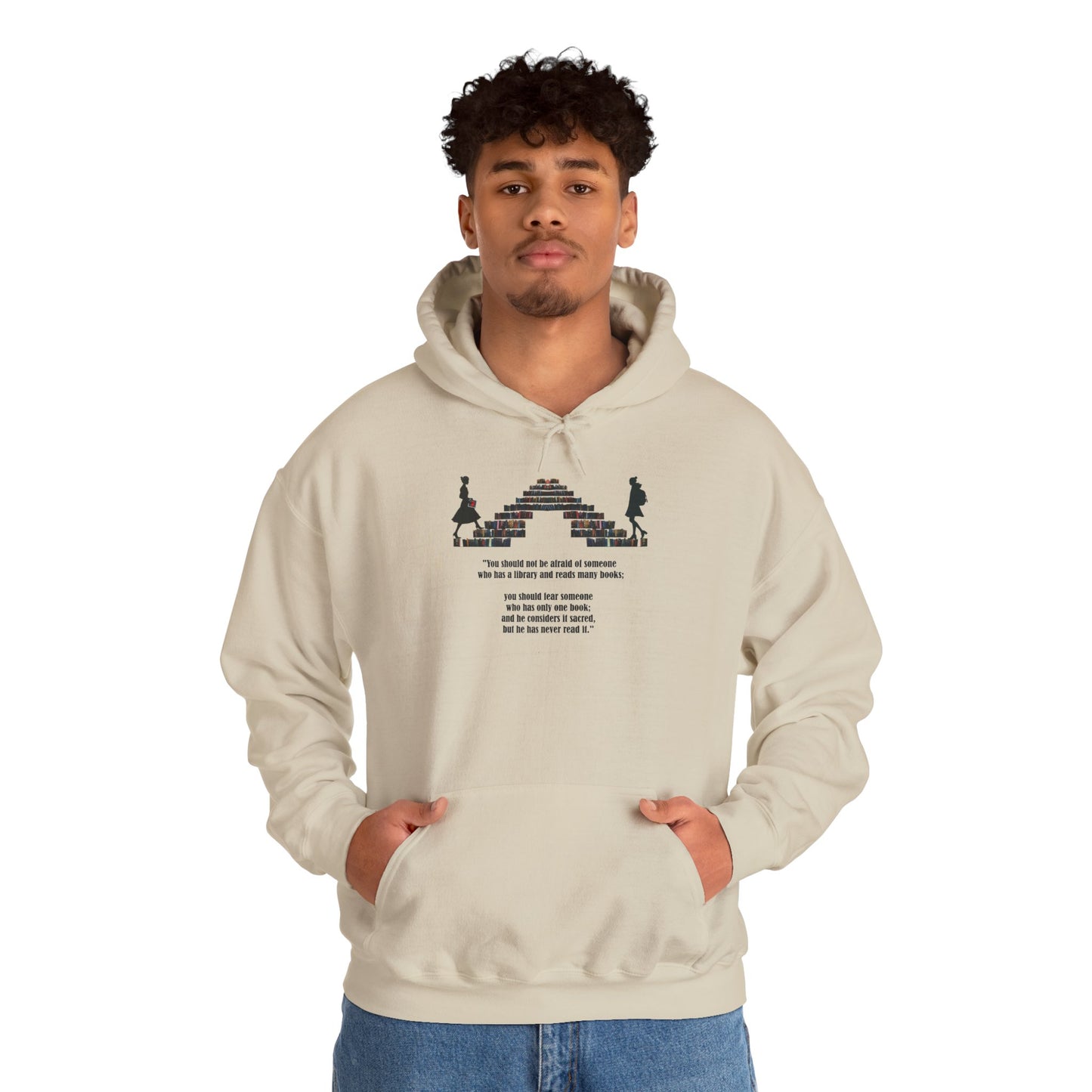 Fear of One Book Hooded Sweatshirt