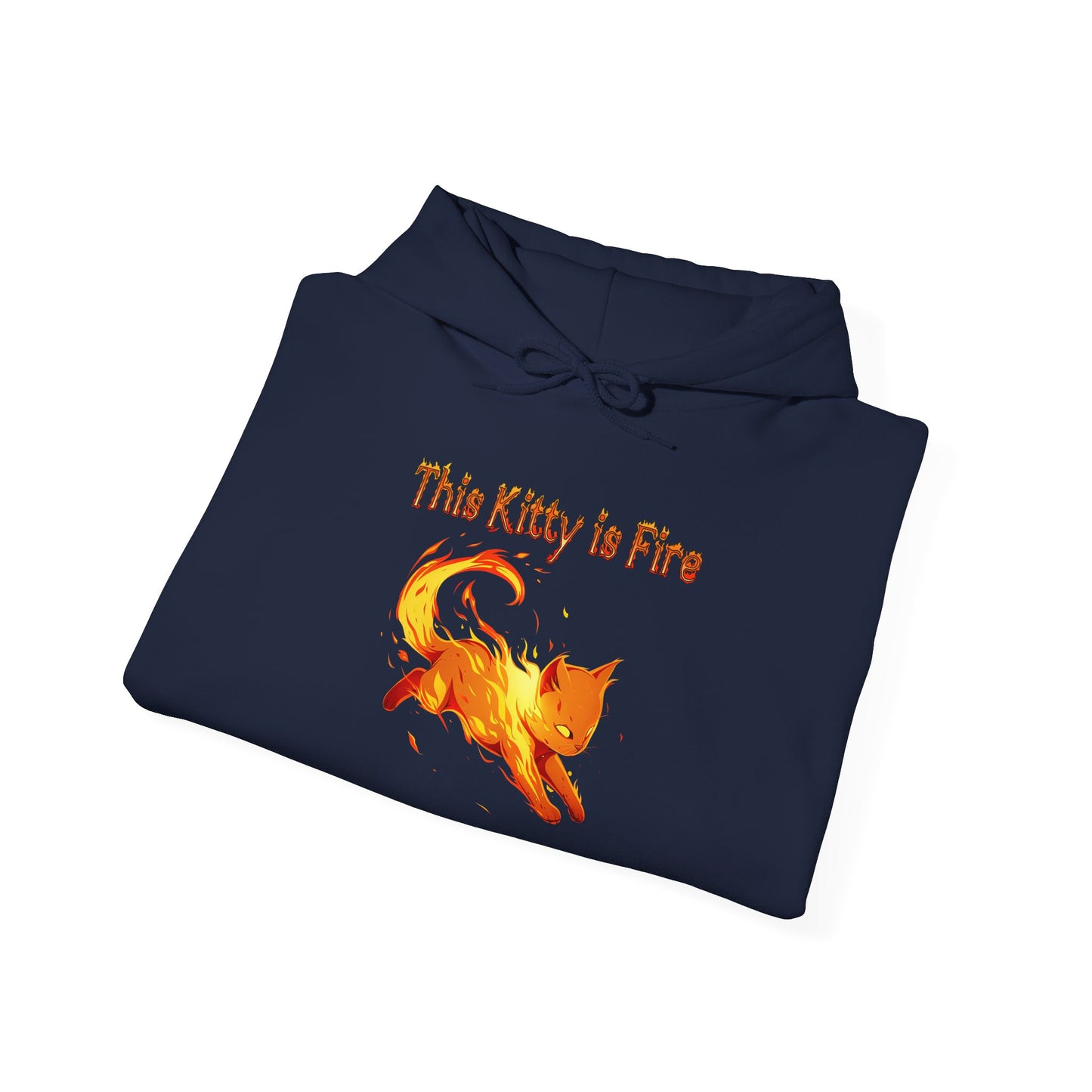 This Kitty is Fire Unisex Hoodie