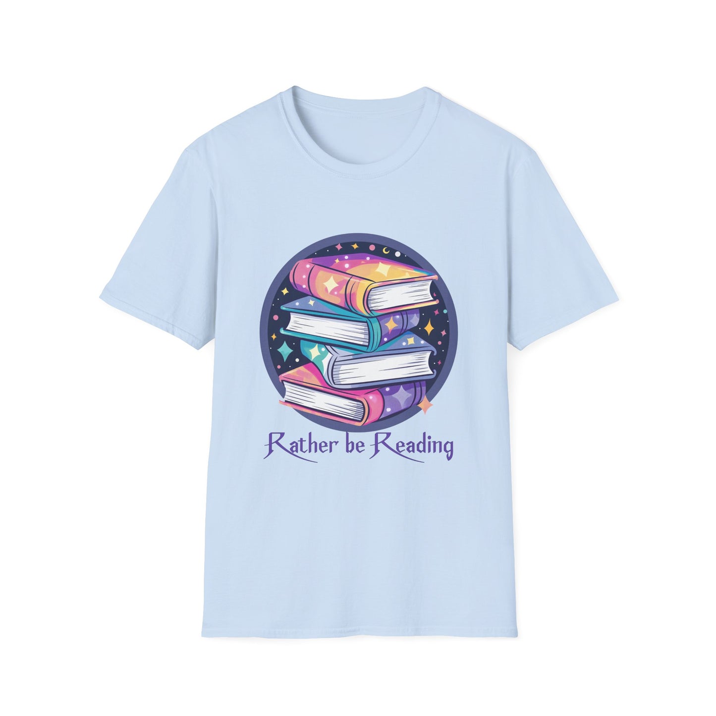 Rather Be Reading Unisex Softstyle T-Shirt