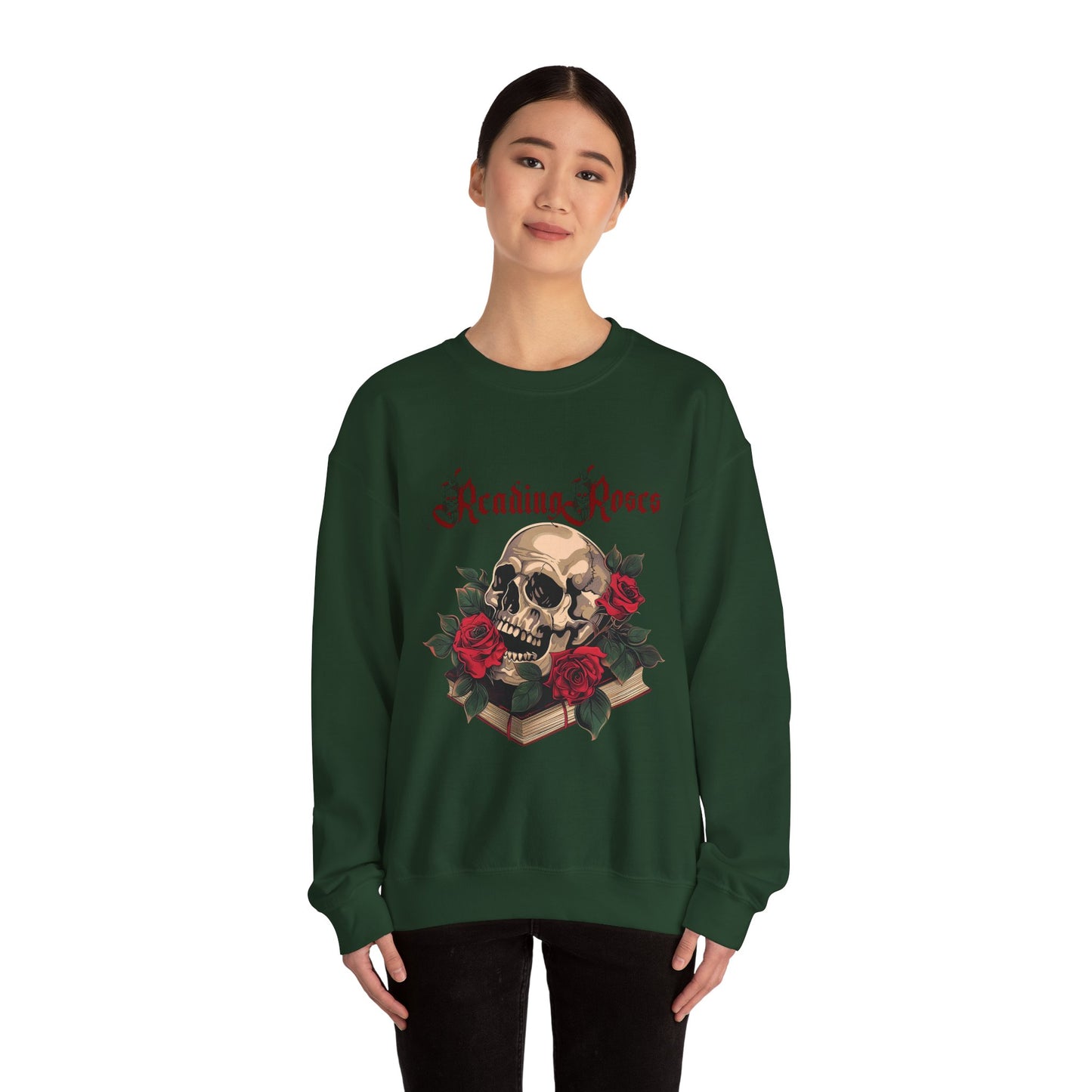 Reading Roses Crewneck Sweatshirt RdLtr