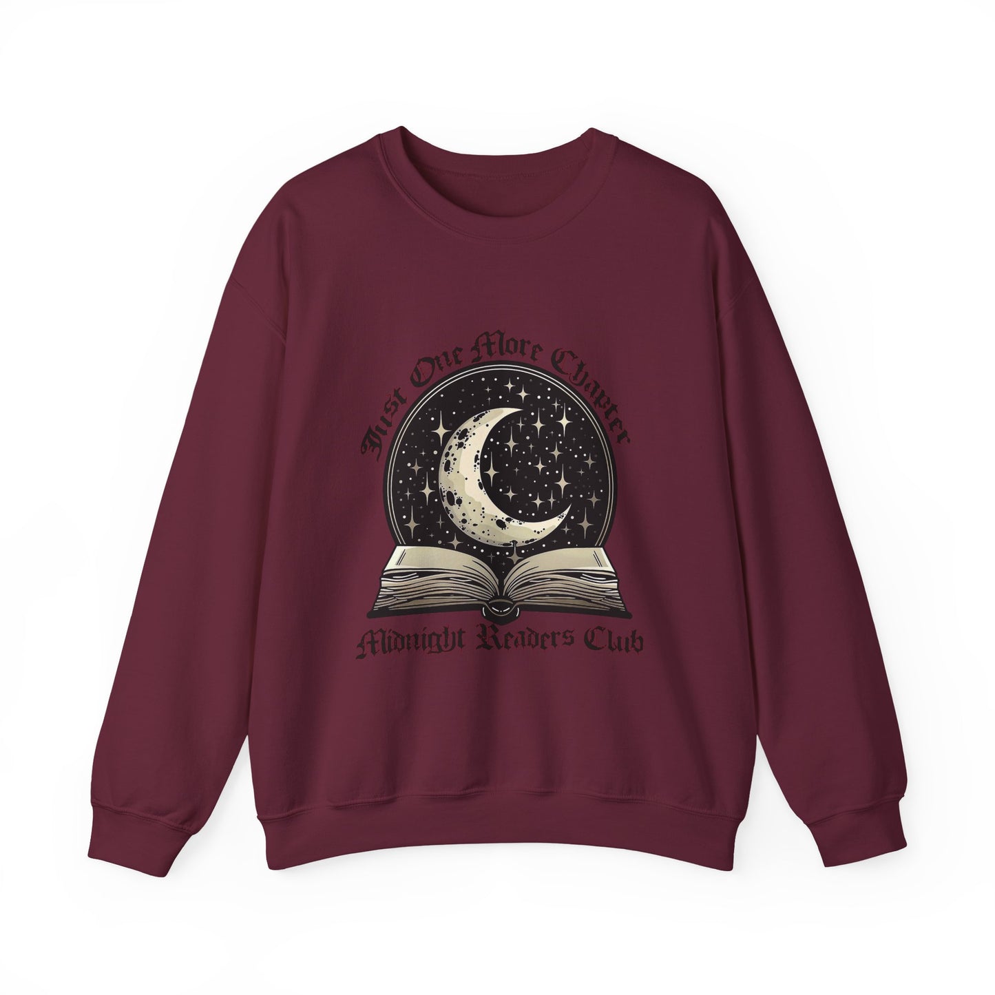 Just One More Chapter - Midnight Readers Club Sweatshirt for Book Lovers