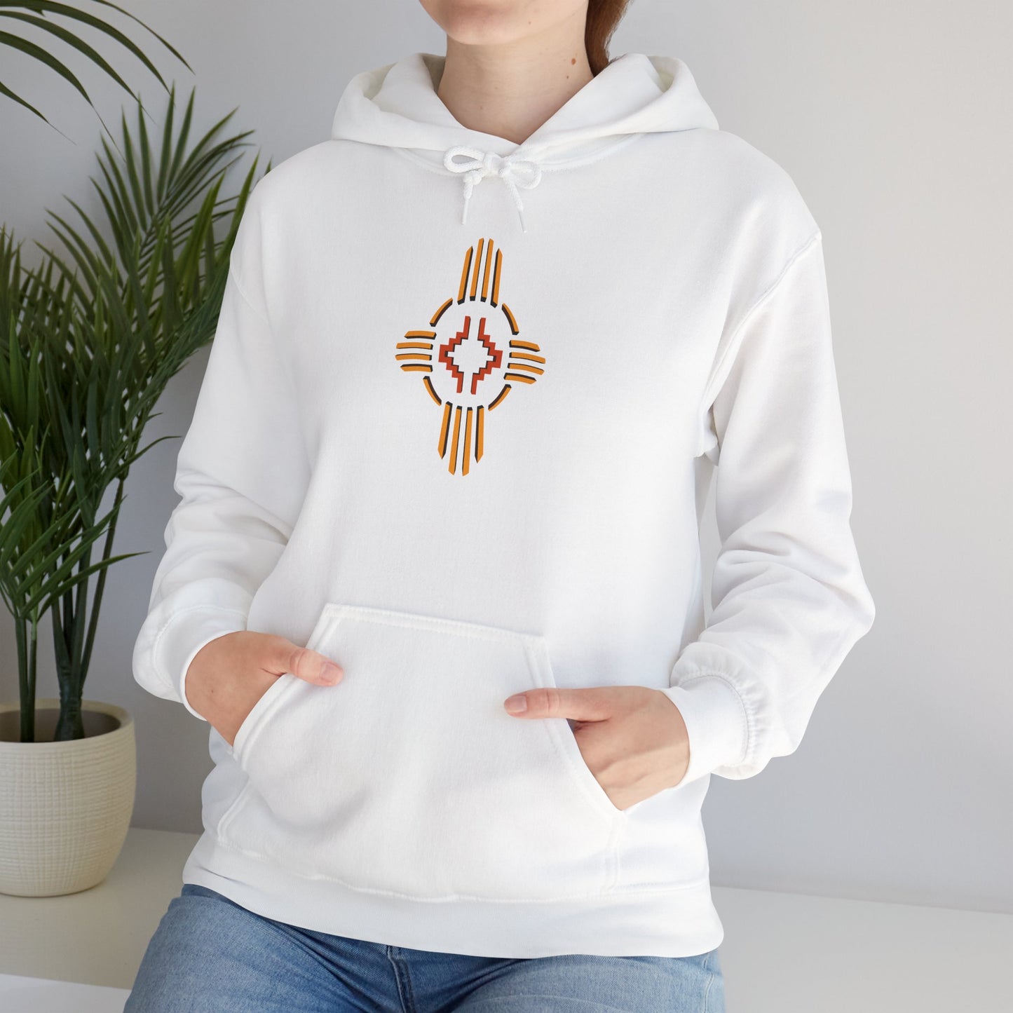 New Mexico Zia Symbol Unisex Hoodie