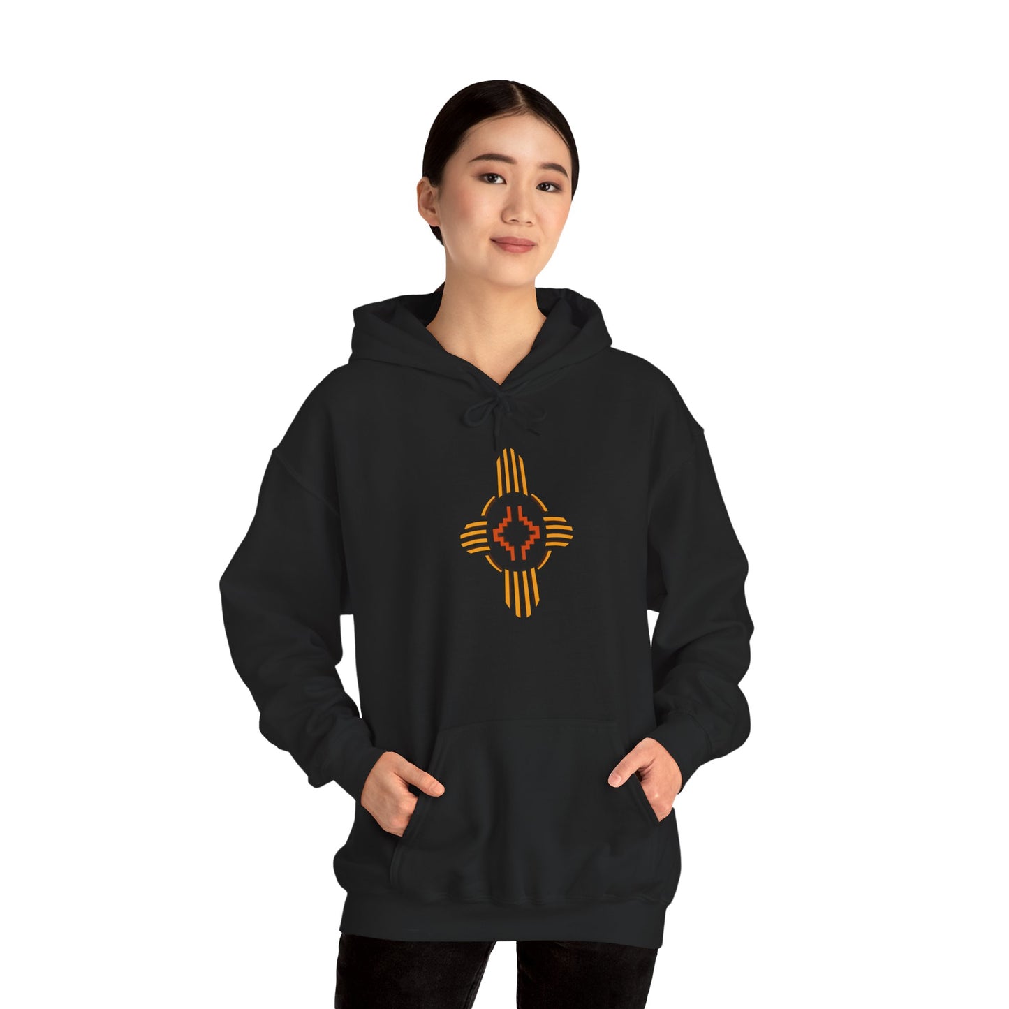 New Mexico Zia Symbol Unisex Hoodie