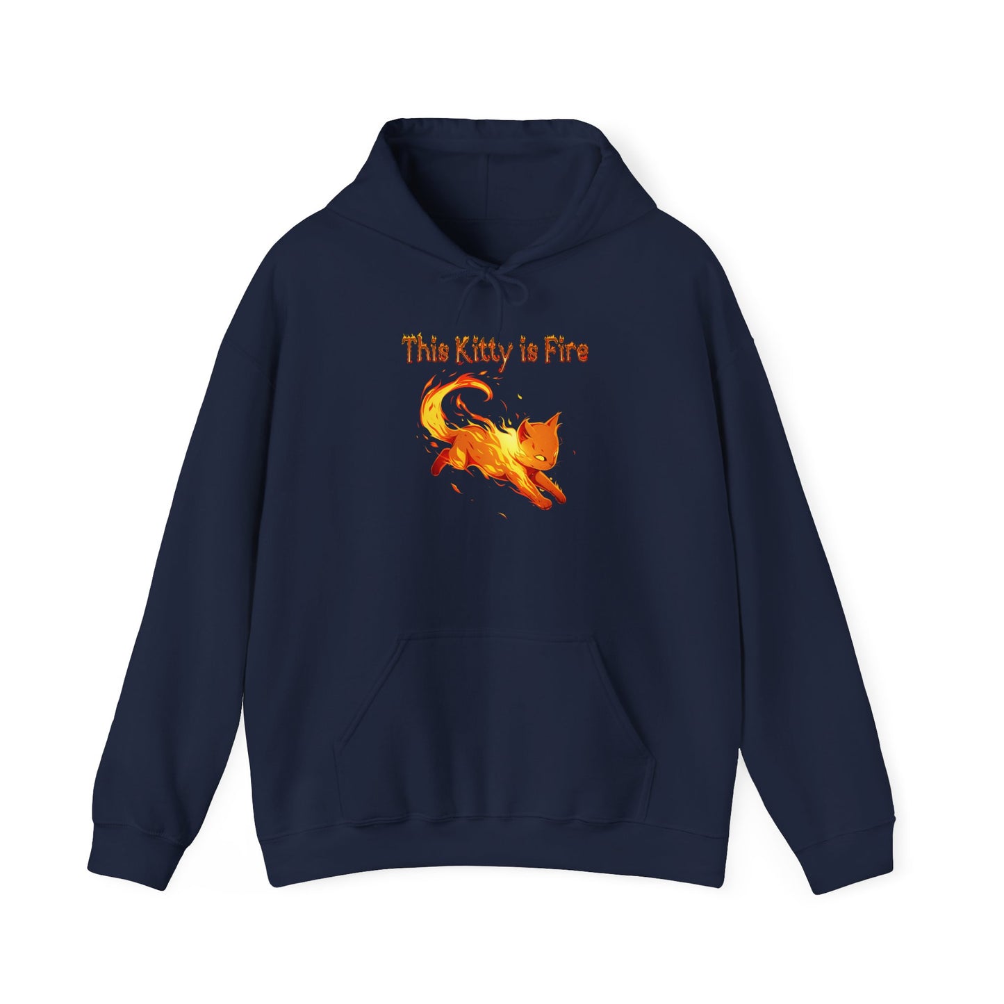 This Kitty is Fire Unisex Hoodie