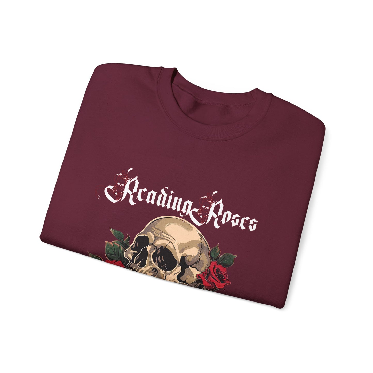 Reading Roses Crewneck Sweatshirt WtLtr