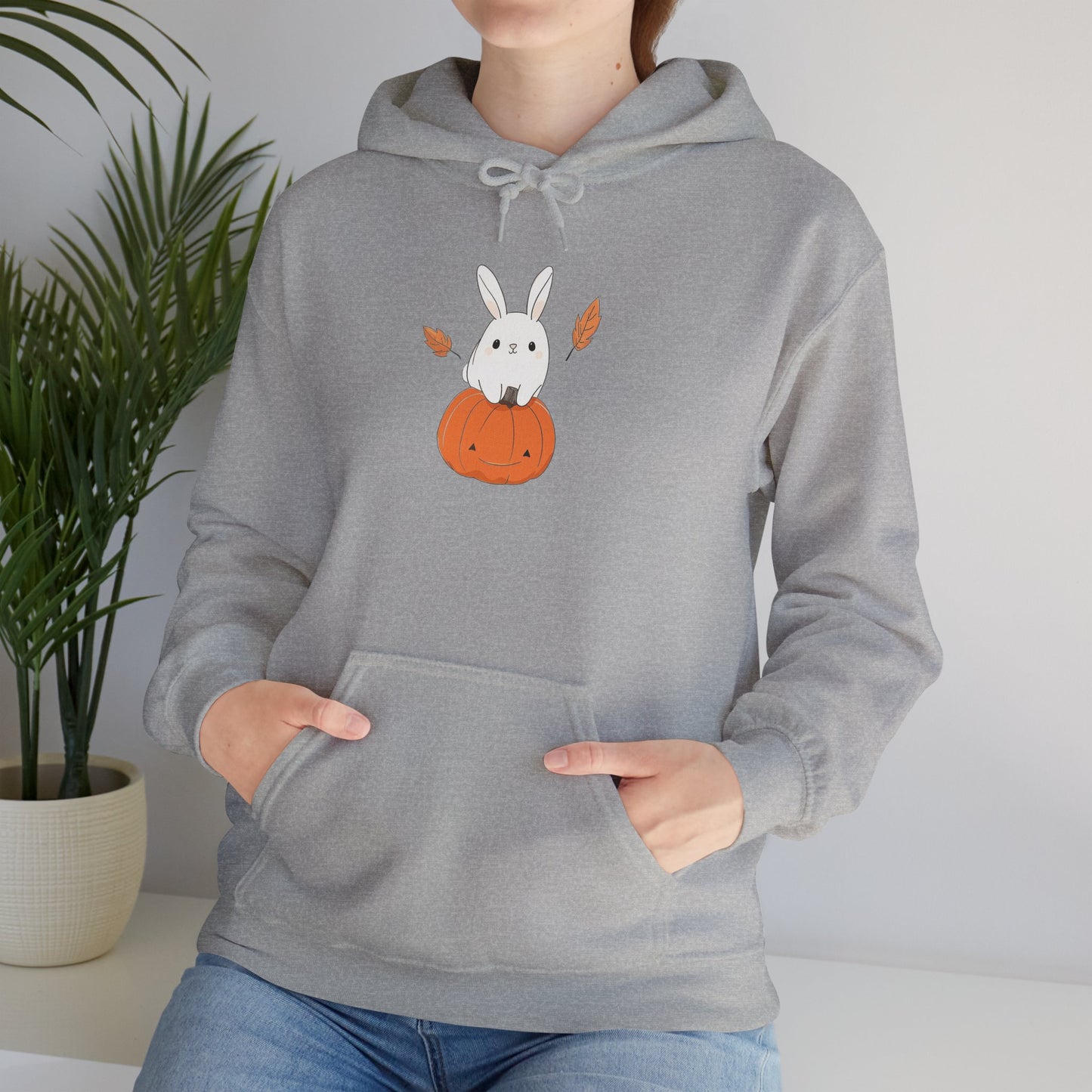 Cute Bunny Pumpkin Hoodie