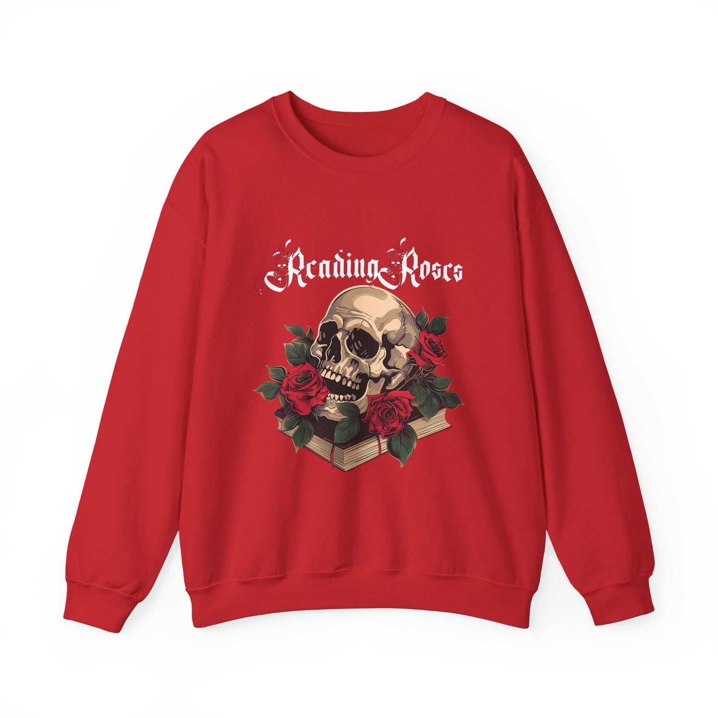 Reading Roses Crewneck Sweatshirt WtLtr