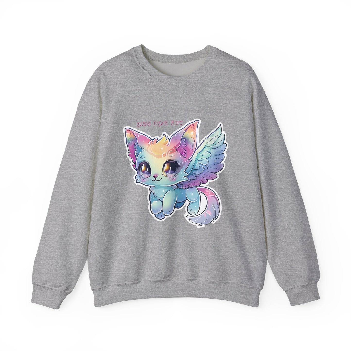 PBS NPR FDT Fantasy Cat Crewneck Sweatshirt