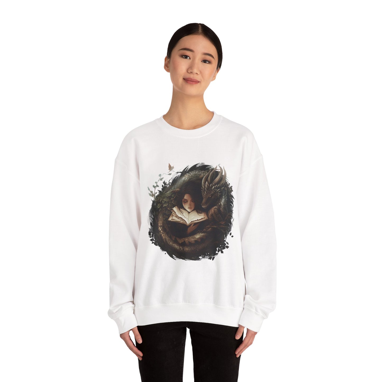Creature Comforts Fantasy Dragon Crewneck Sweatshirt