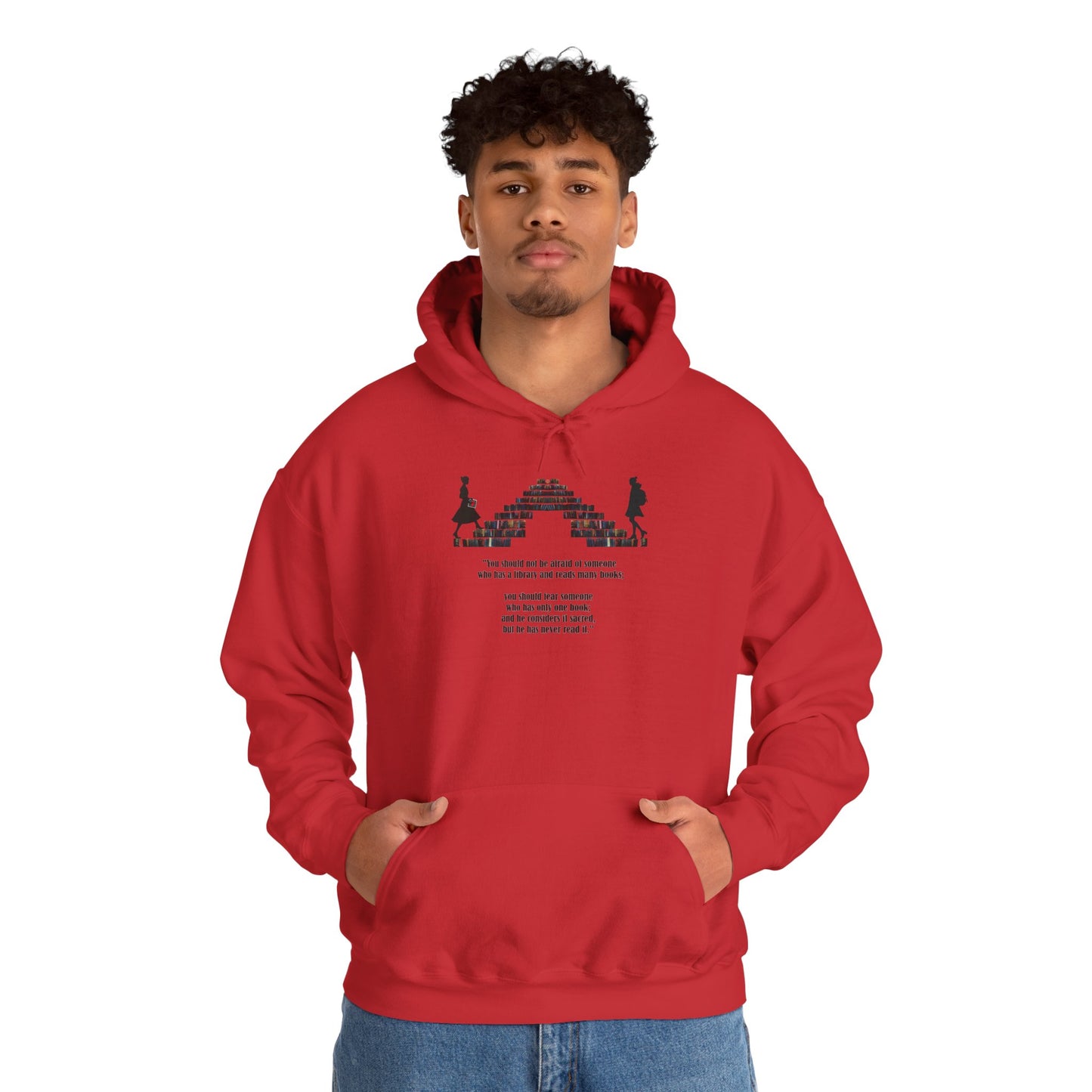 Fear of One Book Hooded Sweatshirt