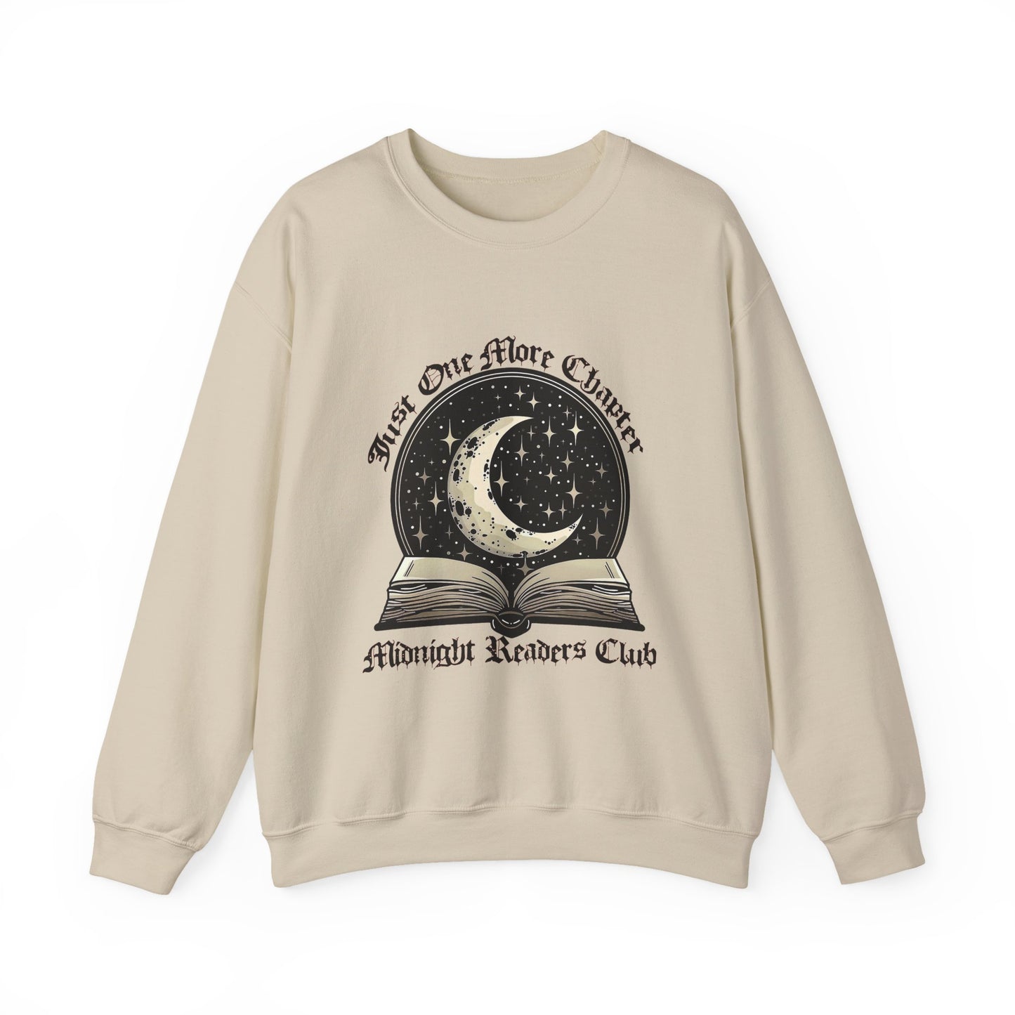 Just One More Chapter - Midnight Readers Club Sweatshirt for Book Lovers